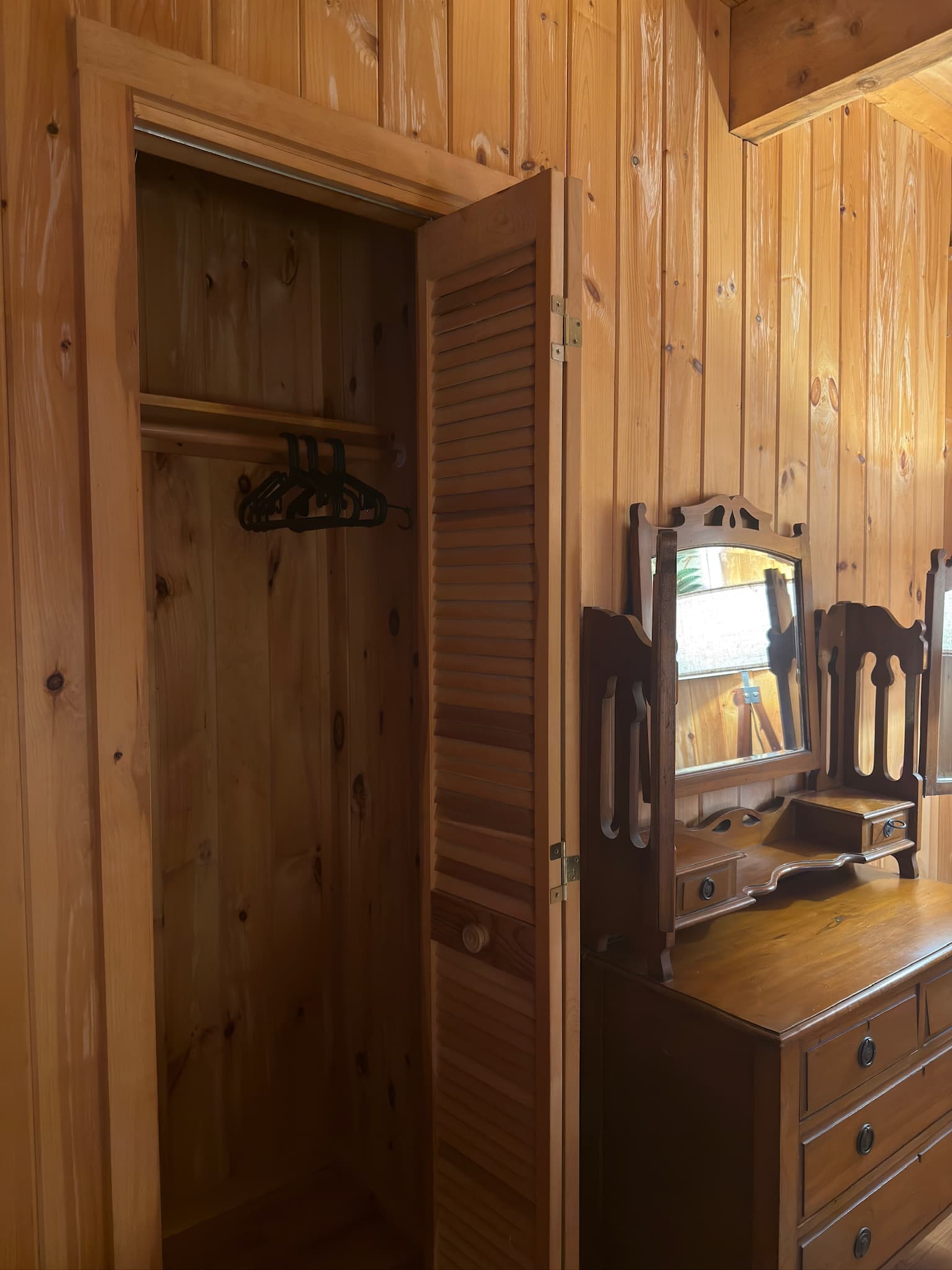 Plenty of closet space in the bedrooms