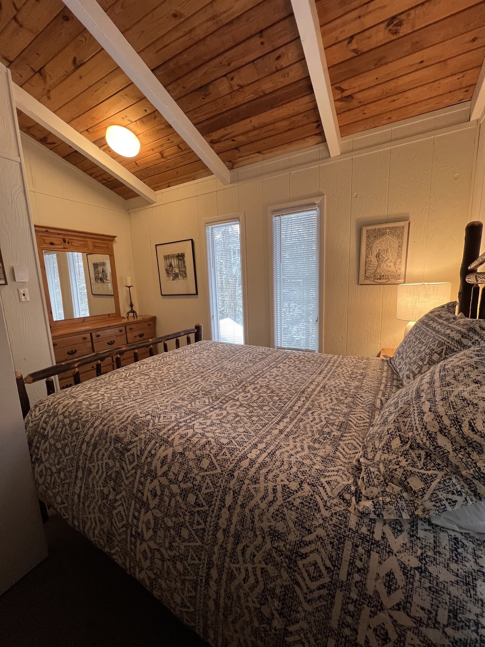 second floor queen bedroom