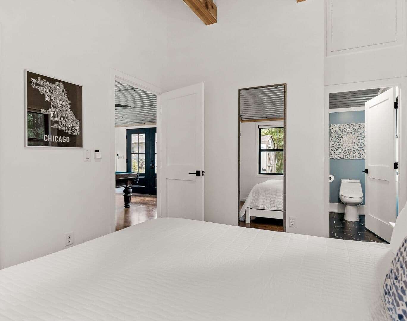Bathroom is en suite to this bedroom.