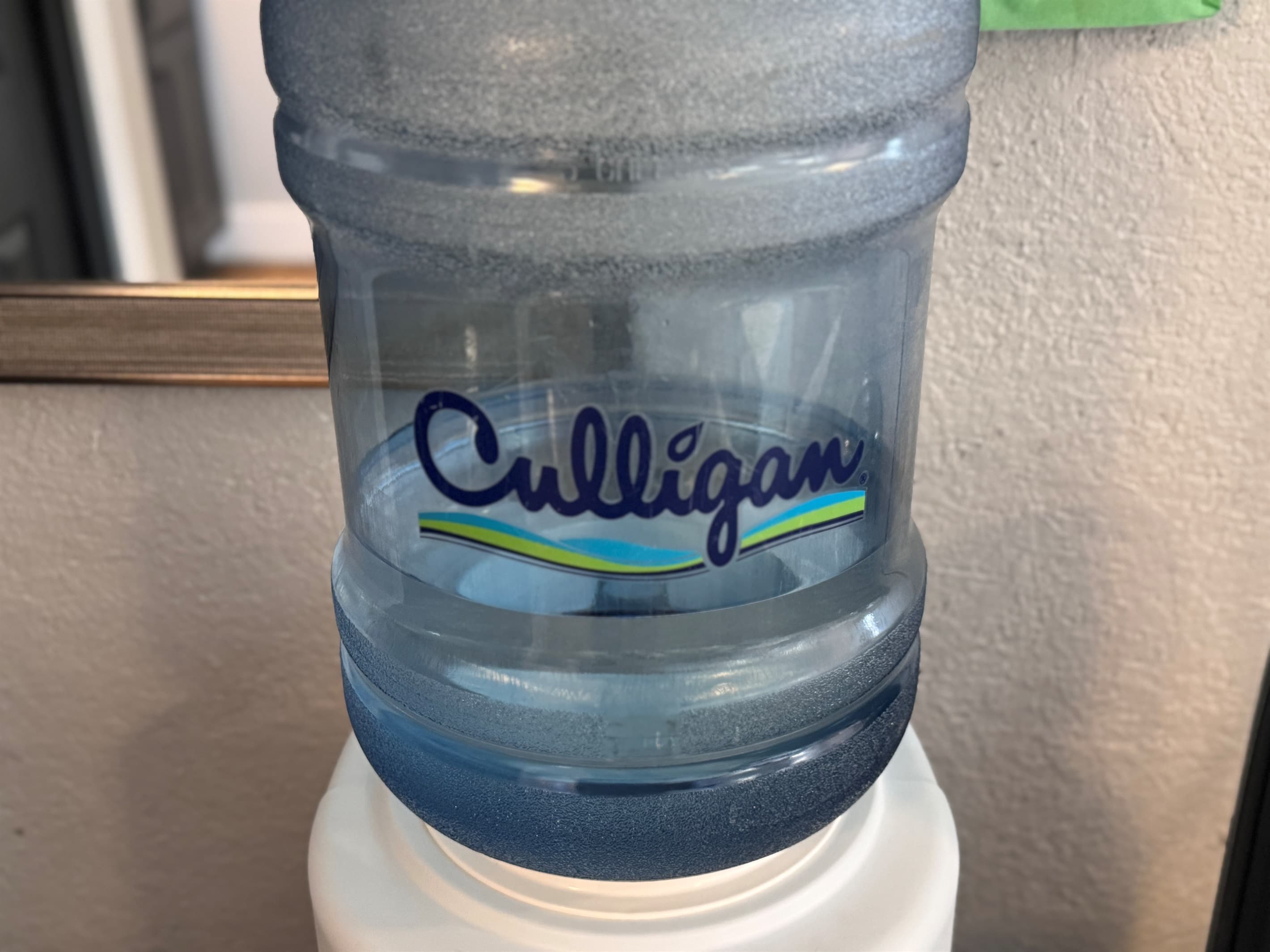 Bottled water provided for your convenience.