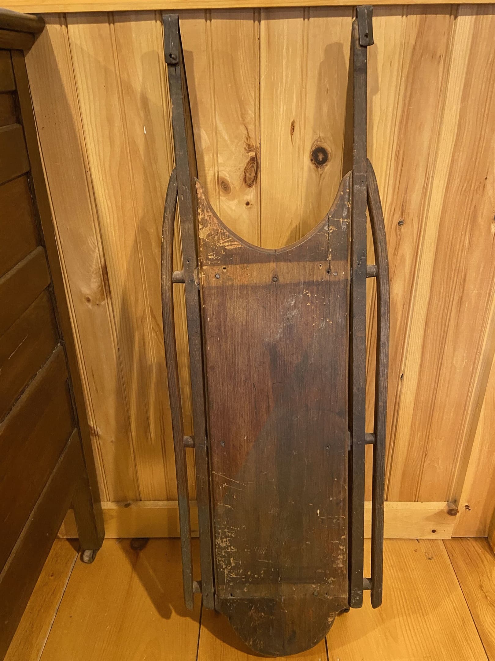 Rustic antiques throughout the home
