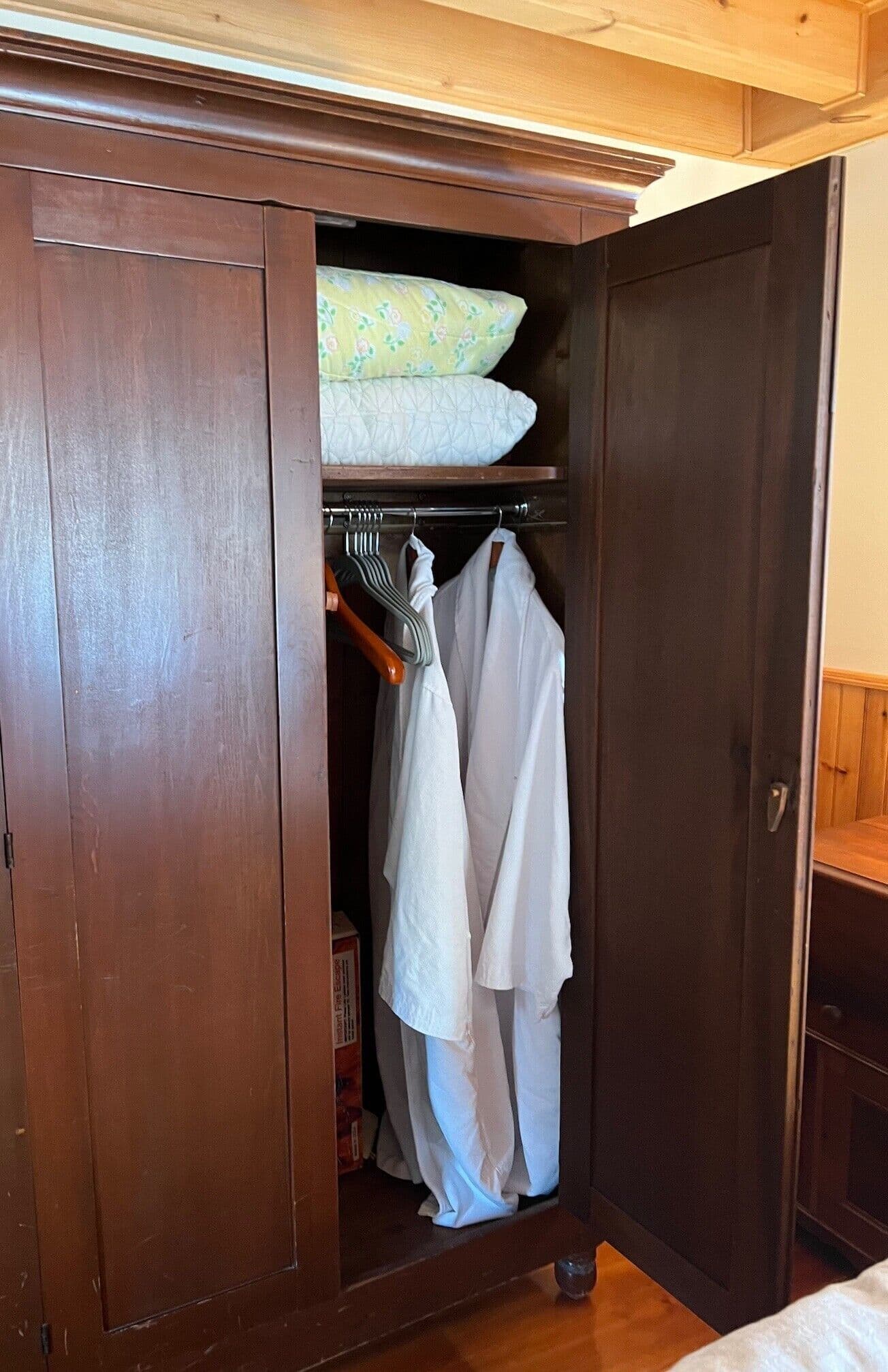 Extra blankets and robes