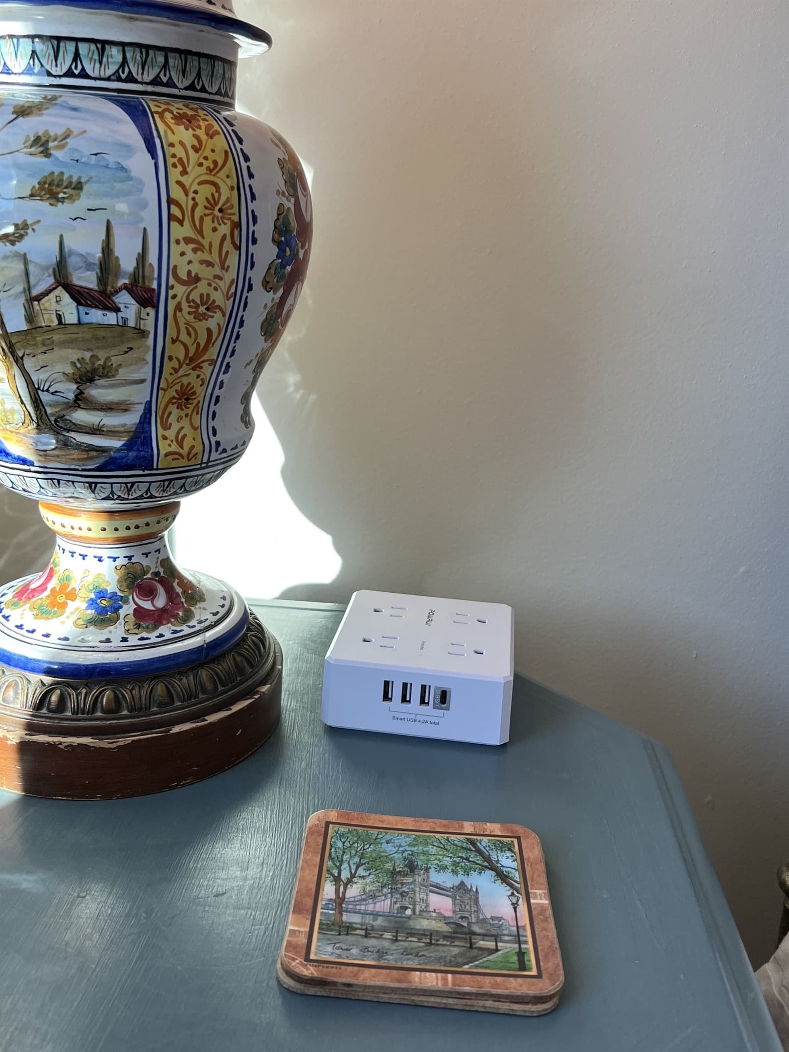 charging stations in every bedroom
