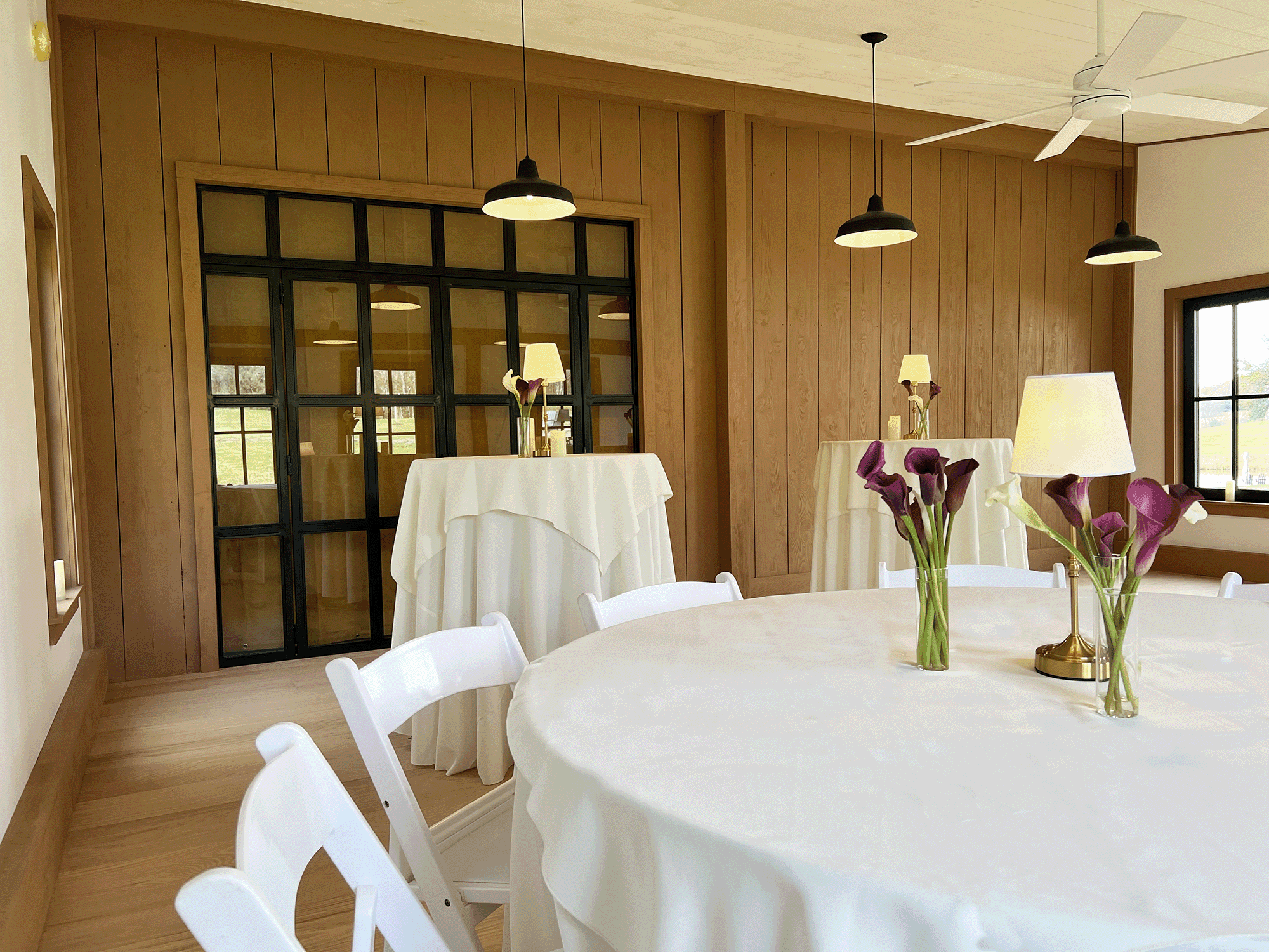 an elegant party in the event space