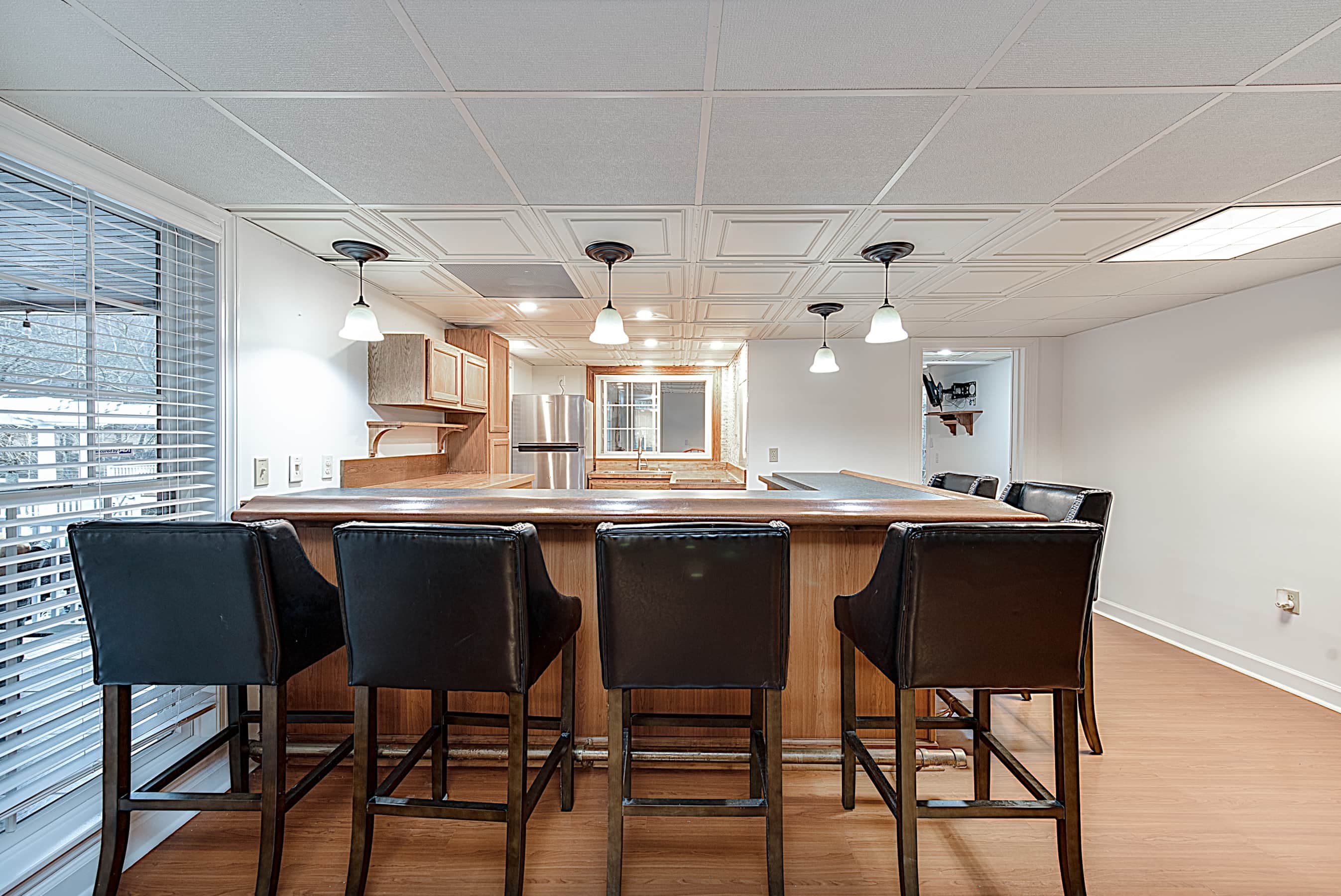 Bottom Floor Bar with Full Kitchen
