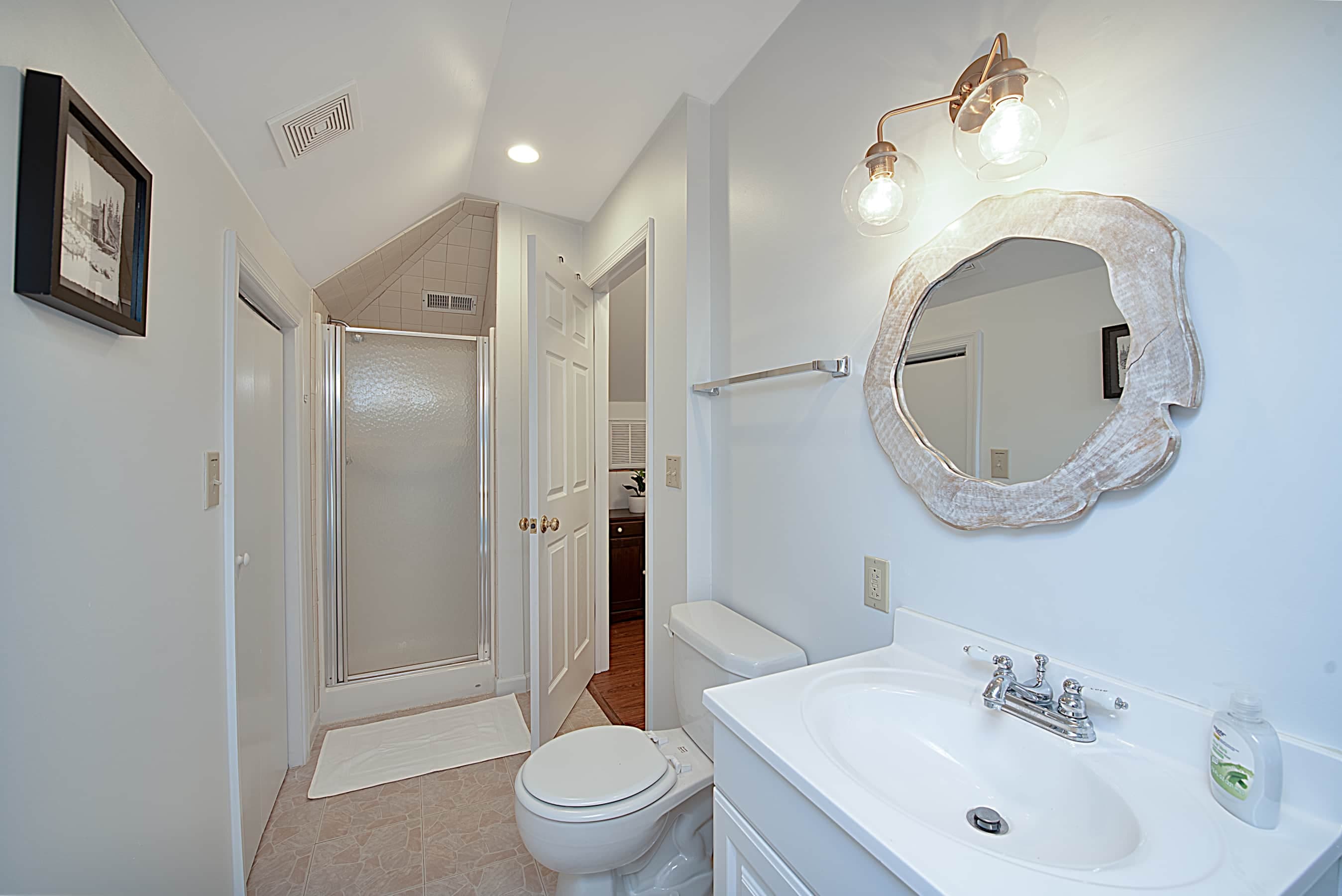 Upstairs Bathroom with Shower