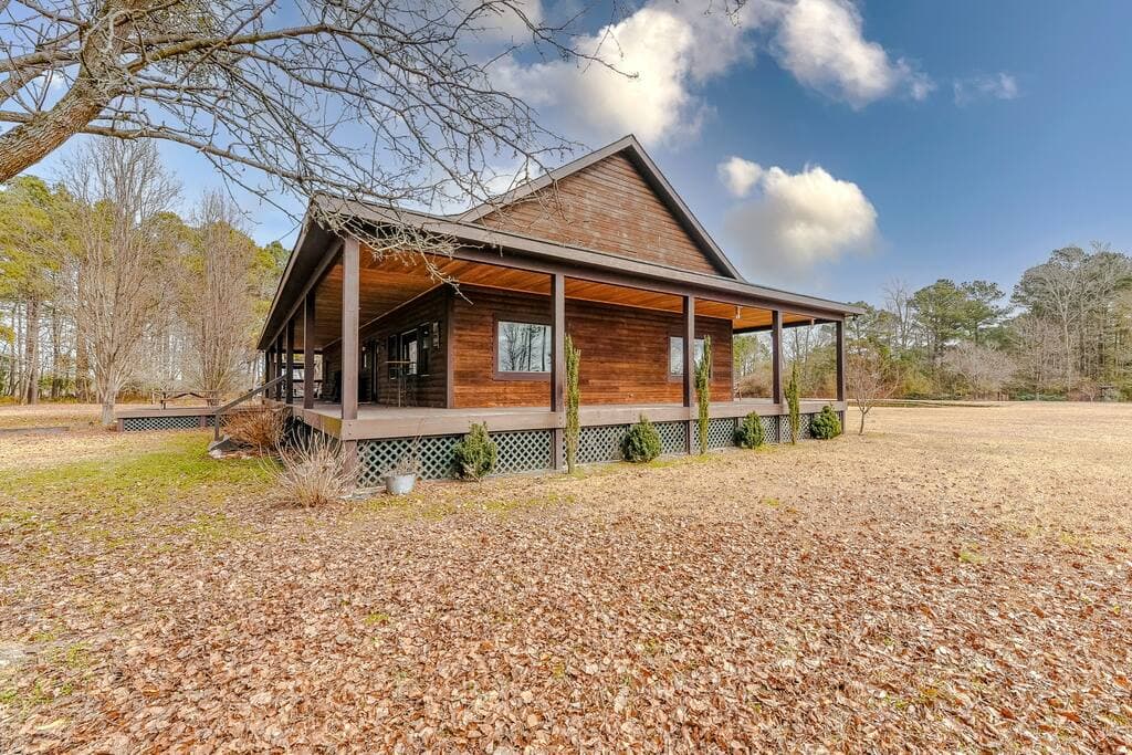 Wrap around porch