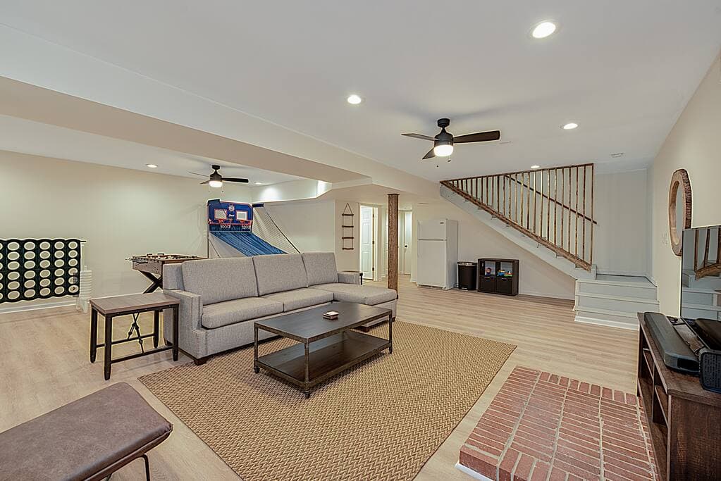Side B Downstairs Living Room