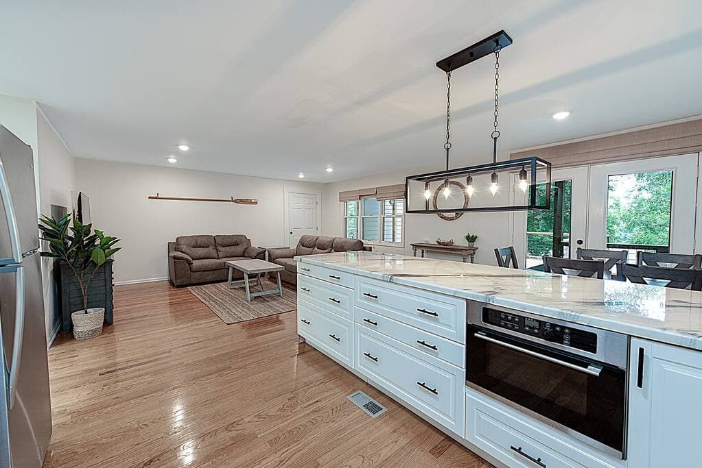 Side A Kitchen and Living Room