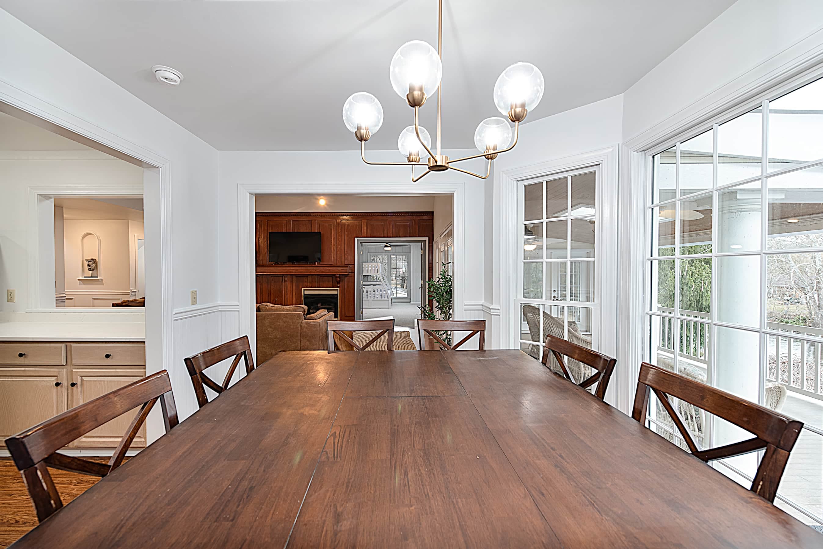 Main Floor Breakfast Table with seating for 8