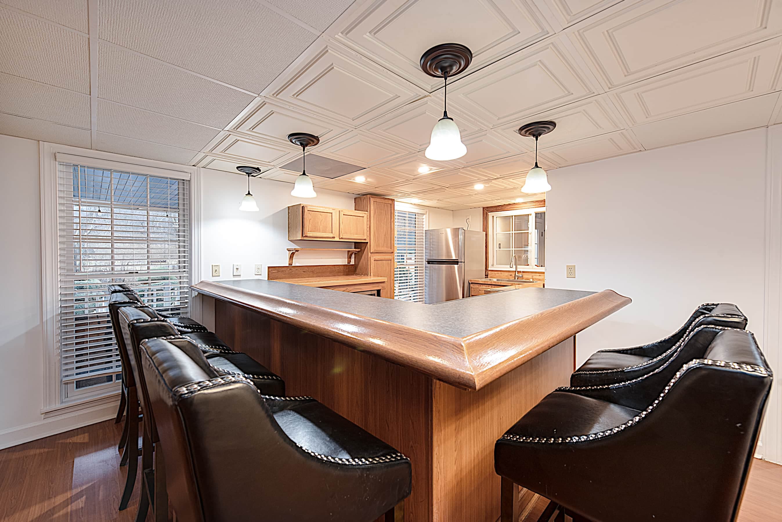 Bottom Floor Bar with Full Kitchen