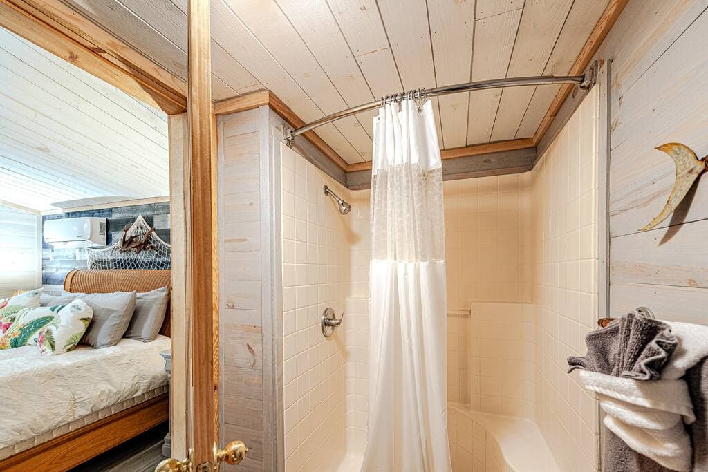 Shower and Bathroom