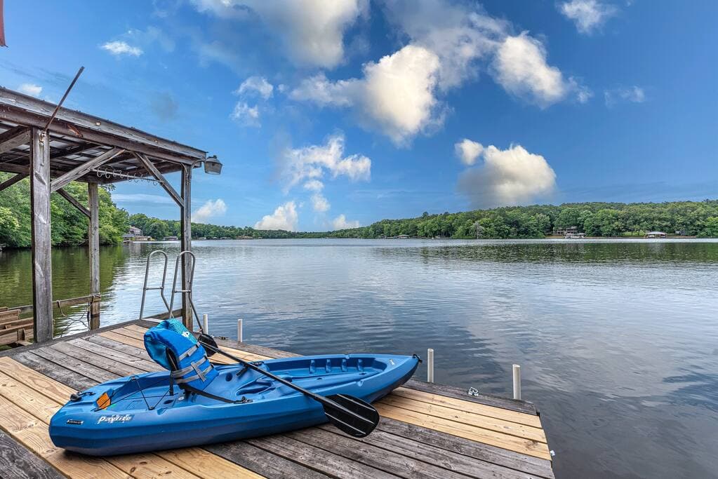 Rental includes use of 1 Kayak