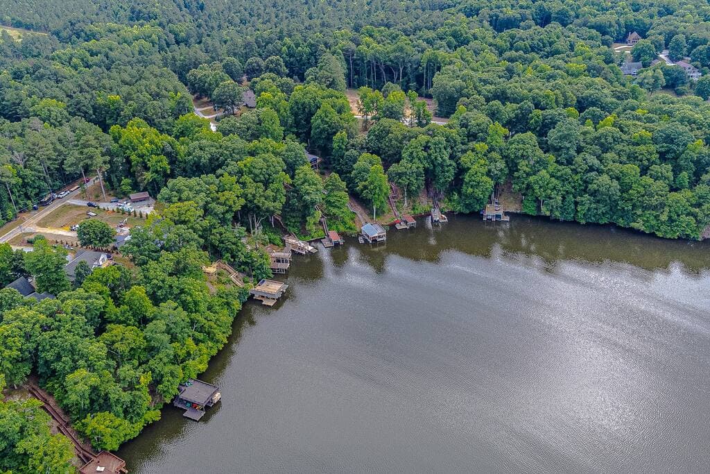 Drone shot of Cove