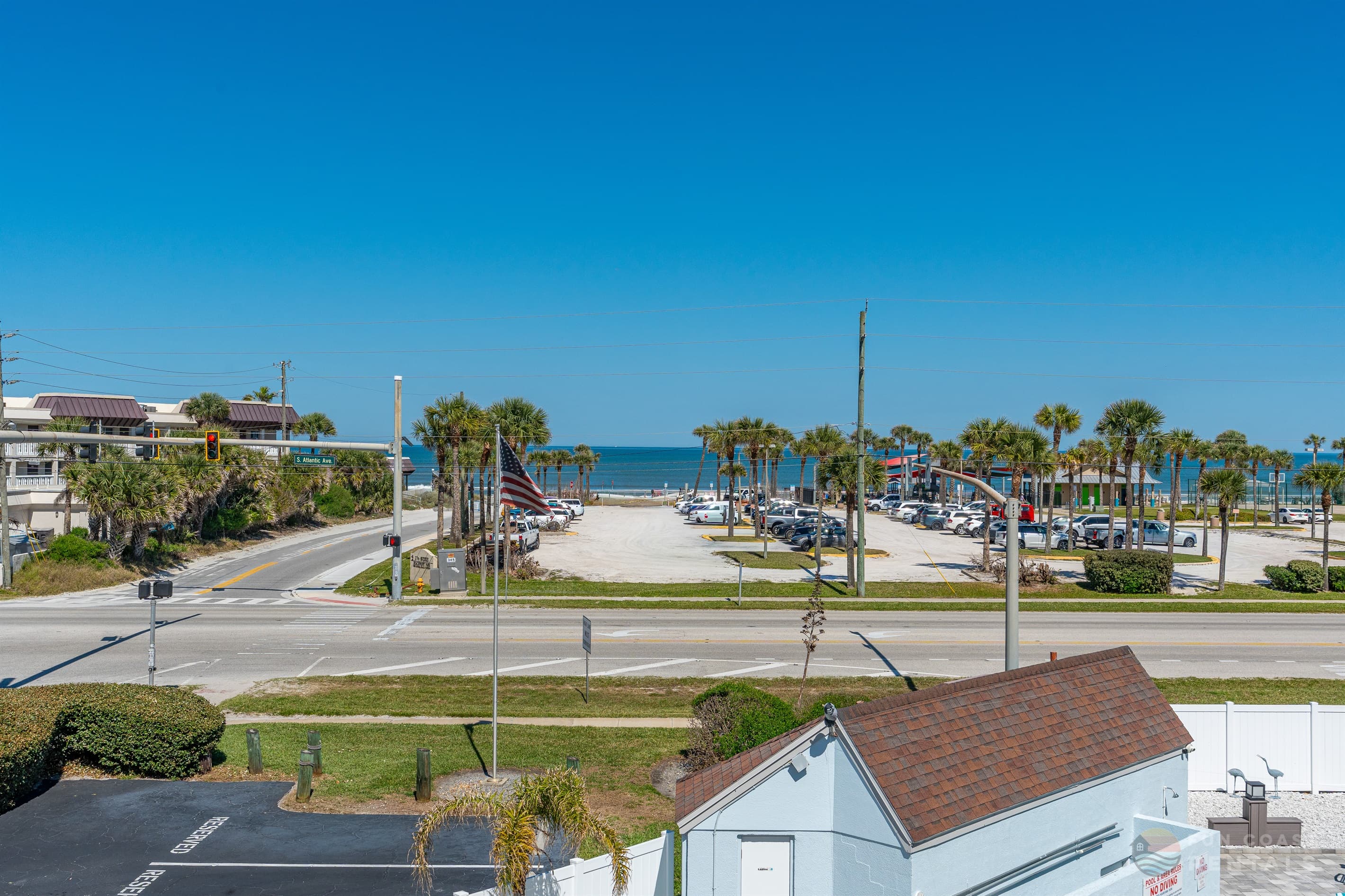 Stunning ocean views from your balcony!