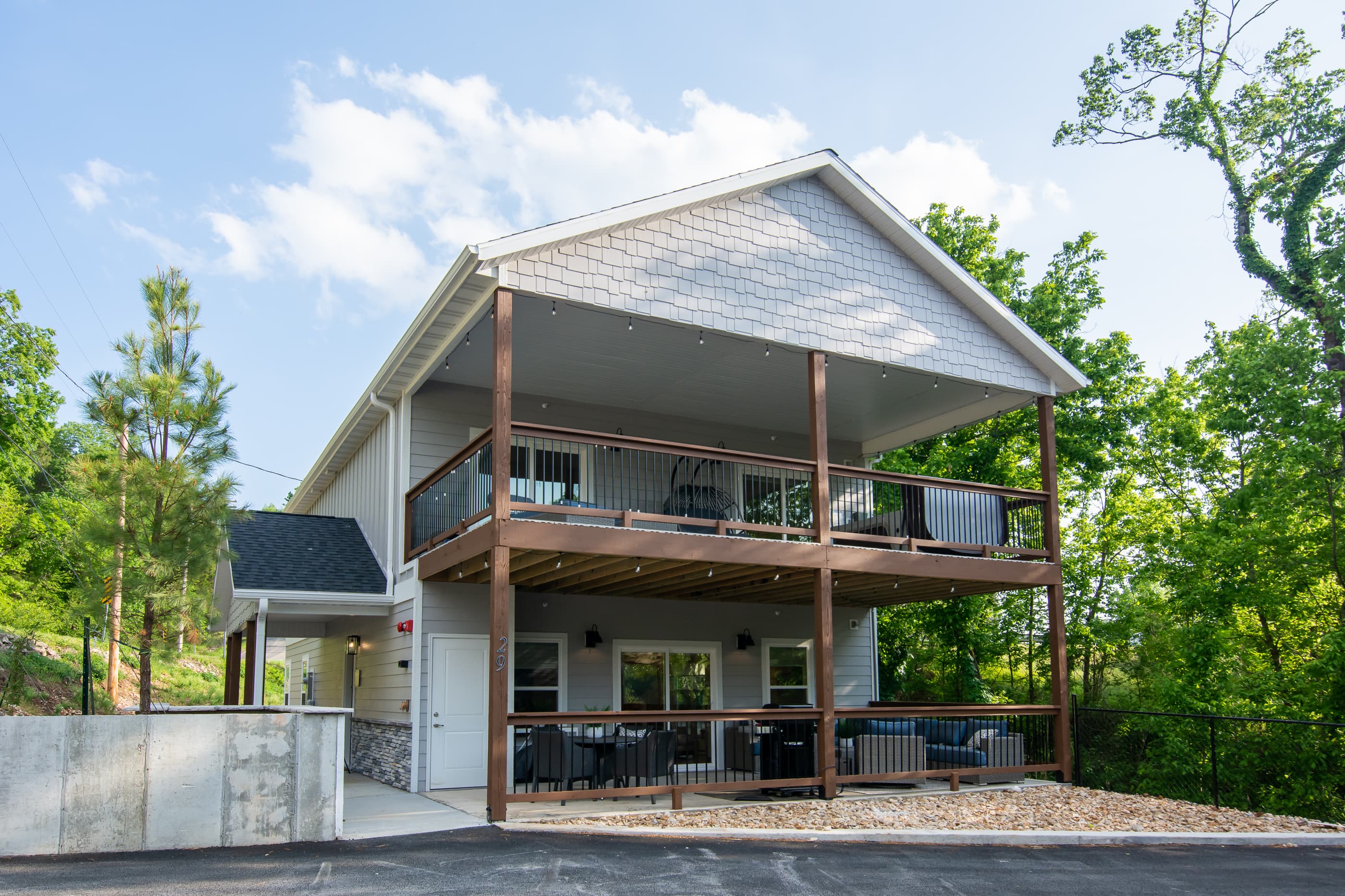 Outside view of the home