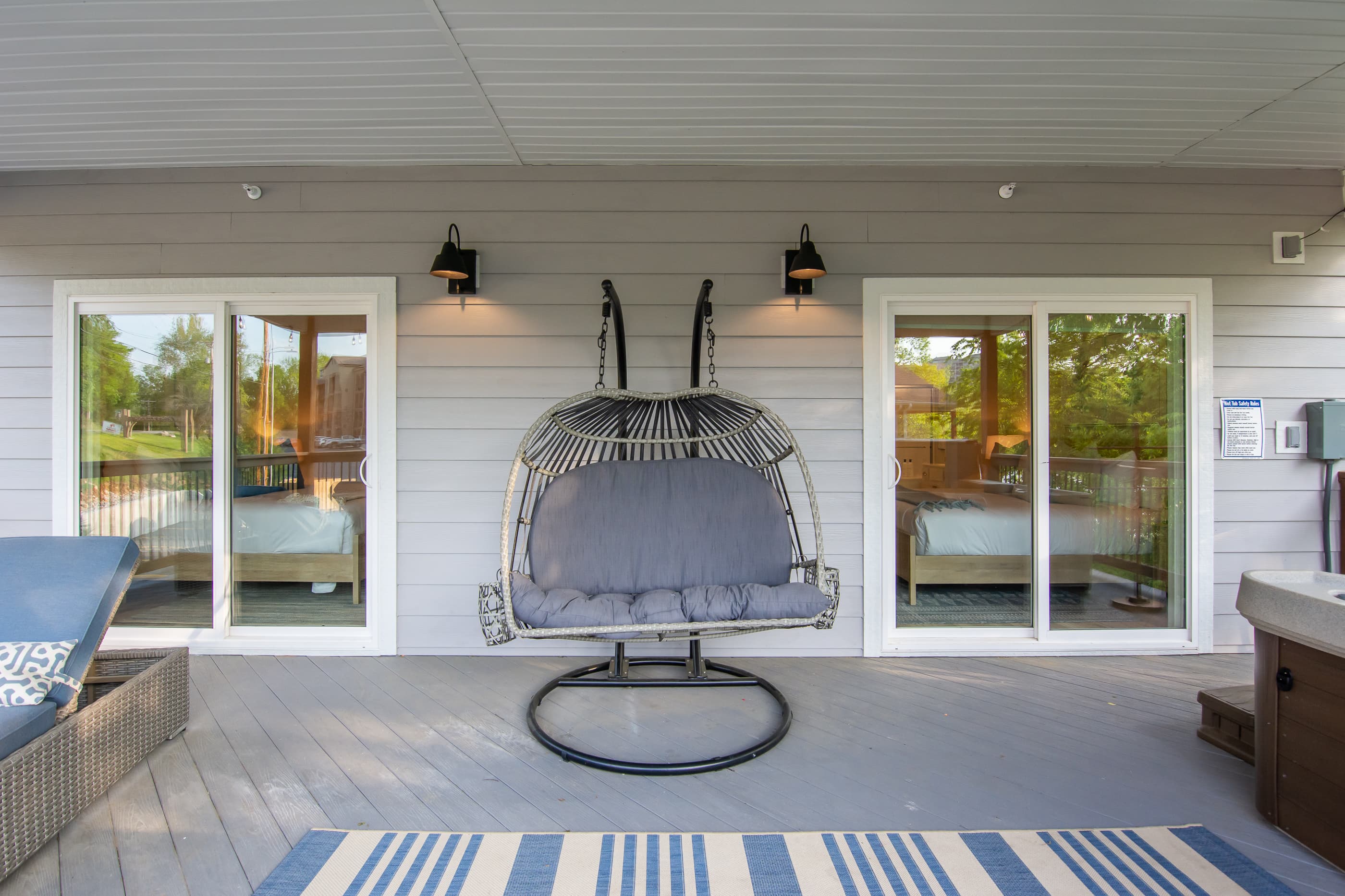 "Lake lounging" gets a whole lot better from this spot