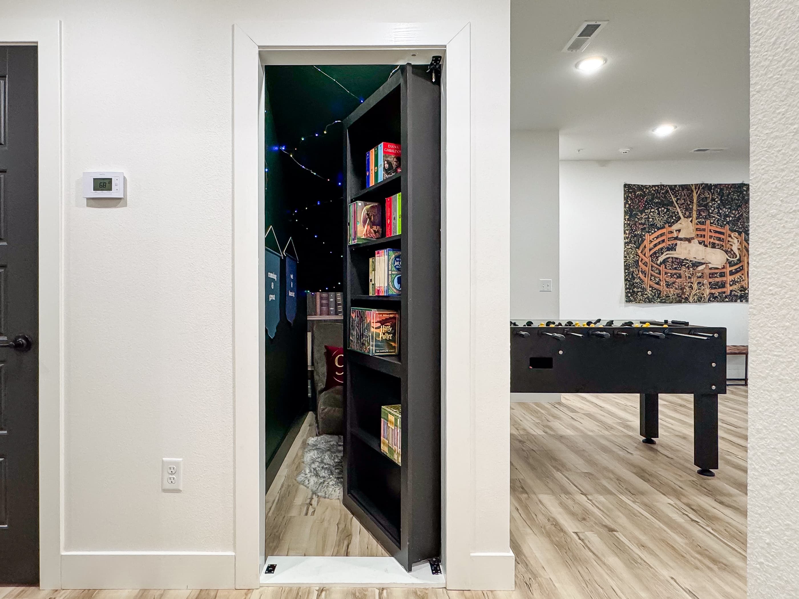 Magical hidden nook on lower level