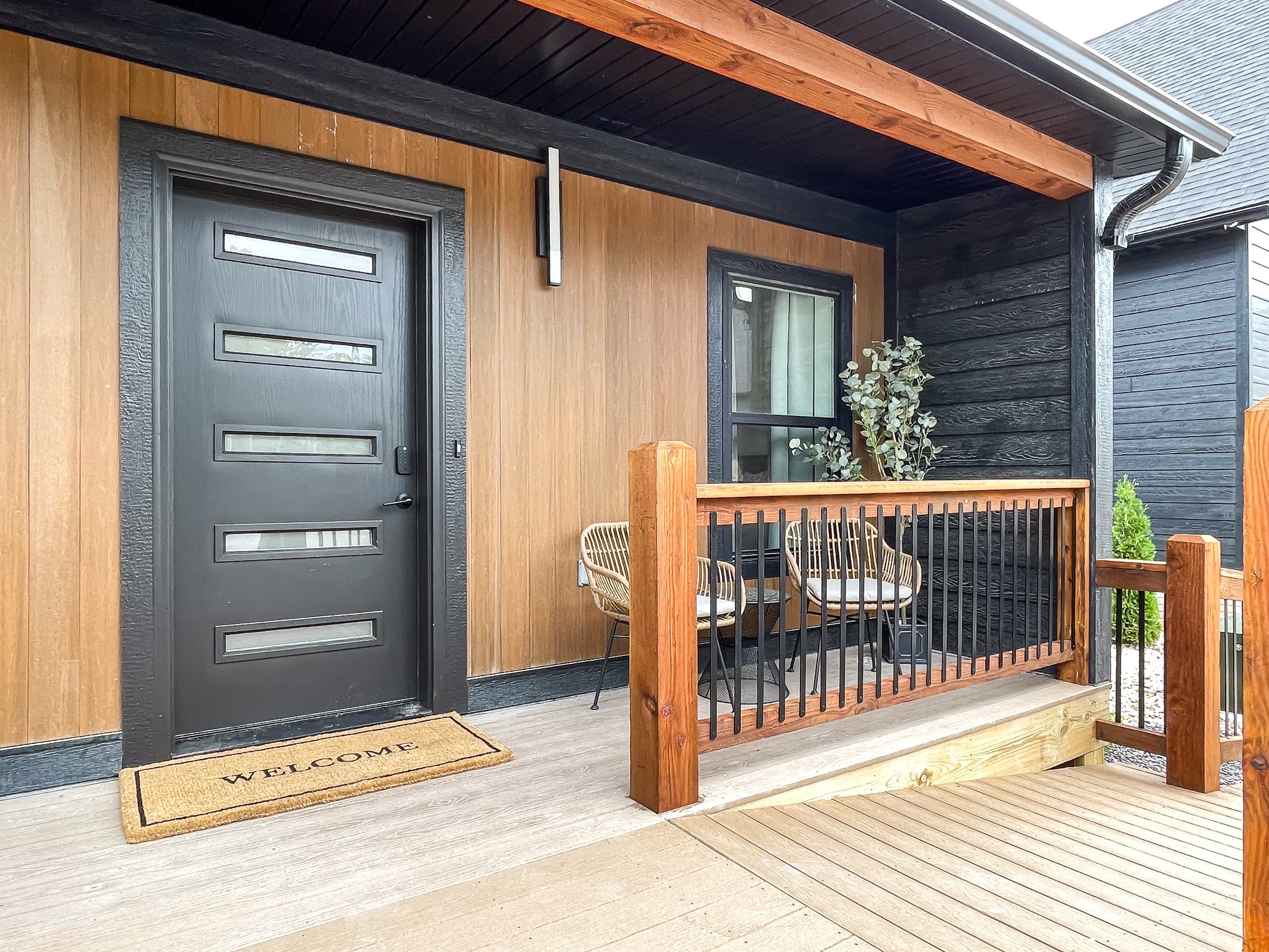 Ramp entry to main level of the home