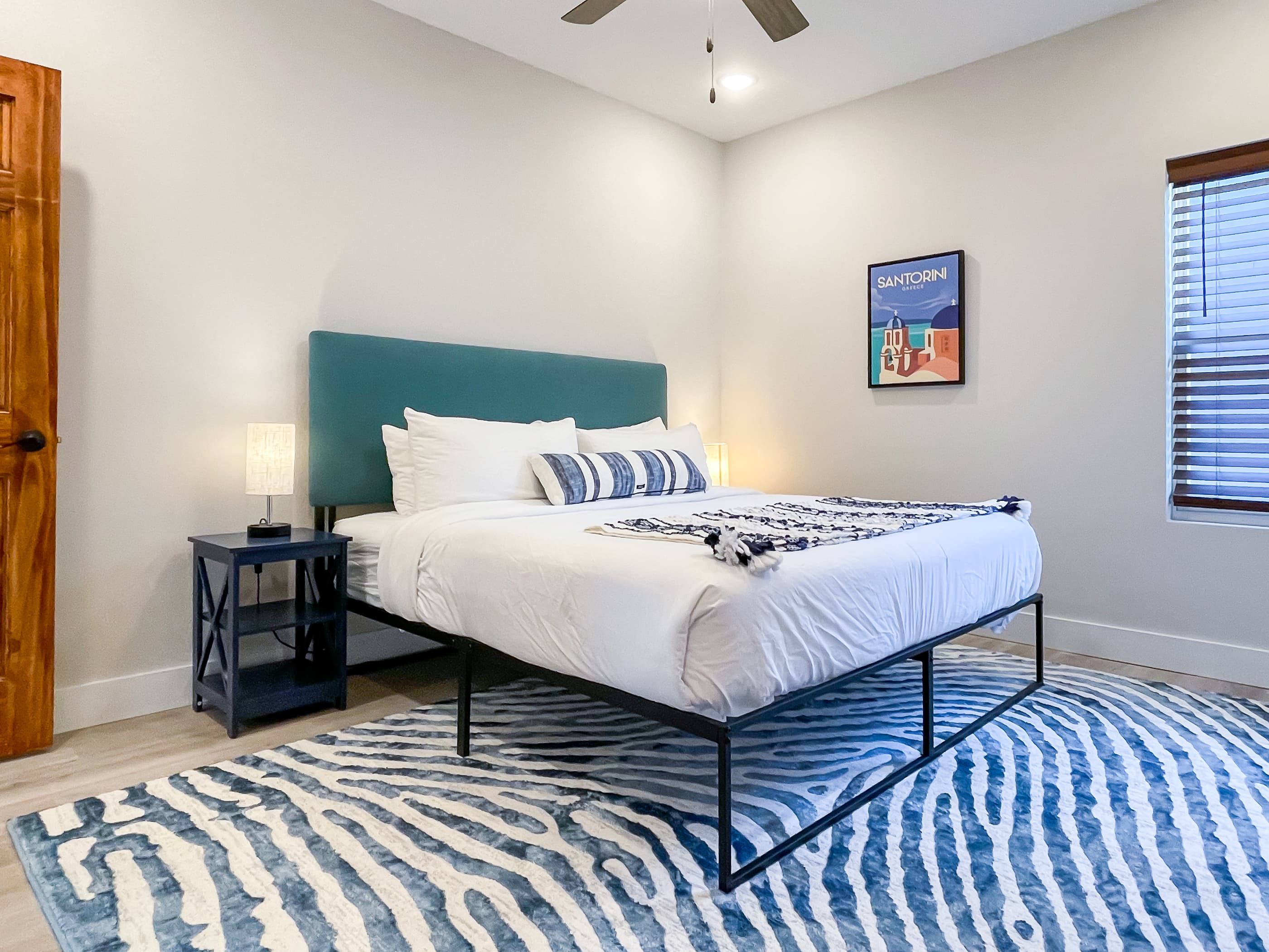 Bedroom 5 with king size bed, en suite bathroom, and TV
