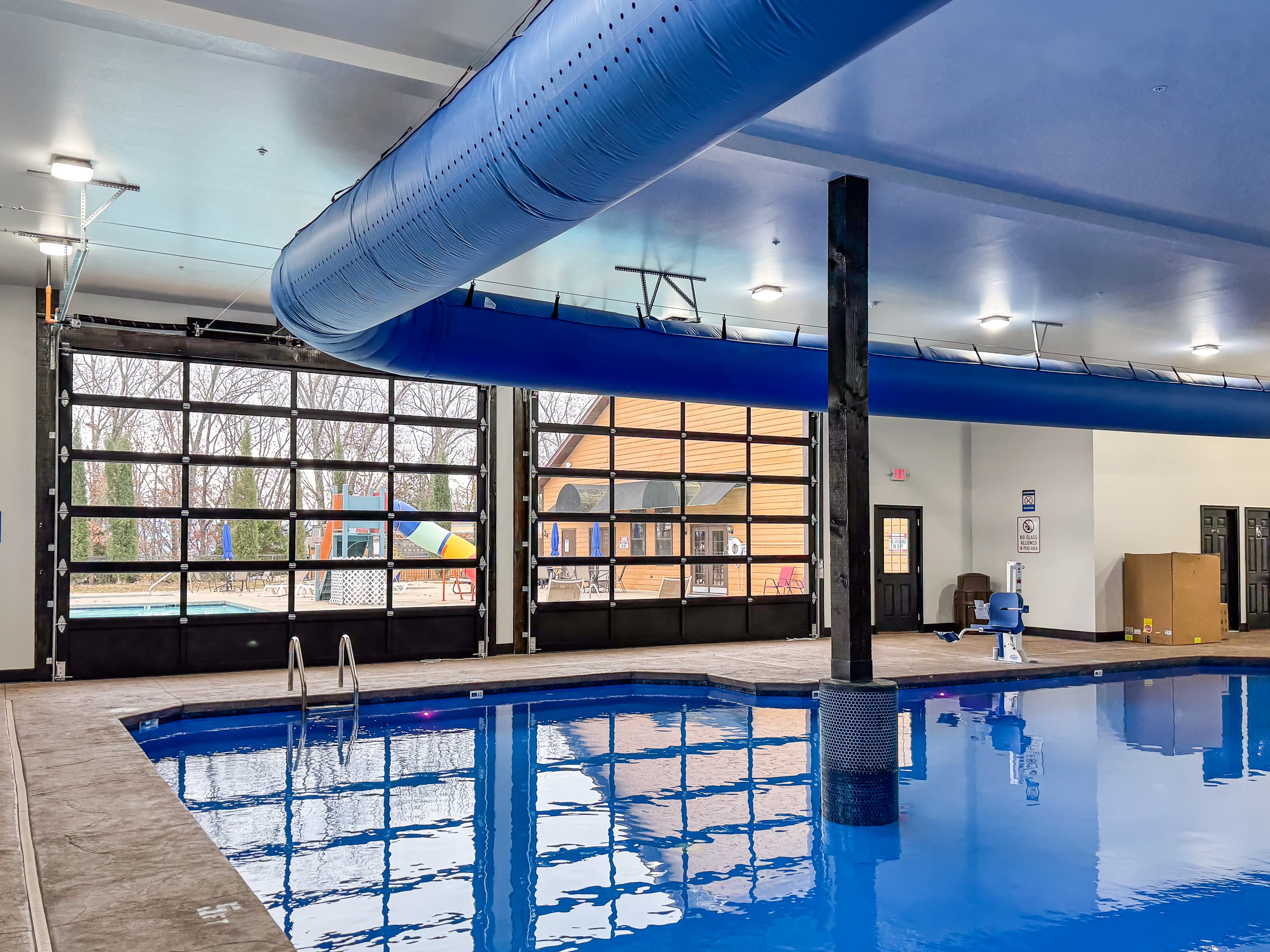 Indoor neighborhood pool