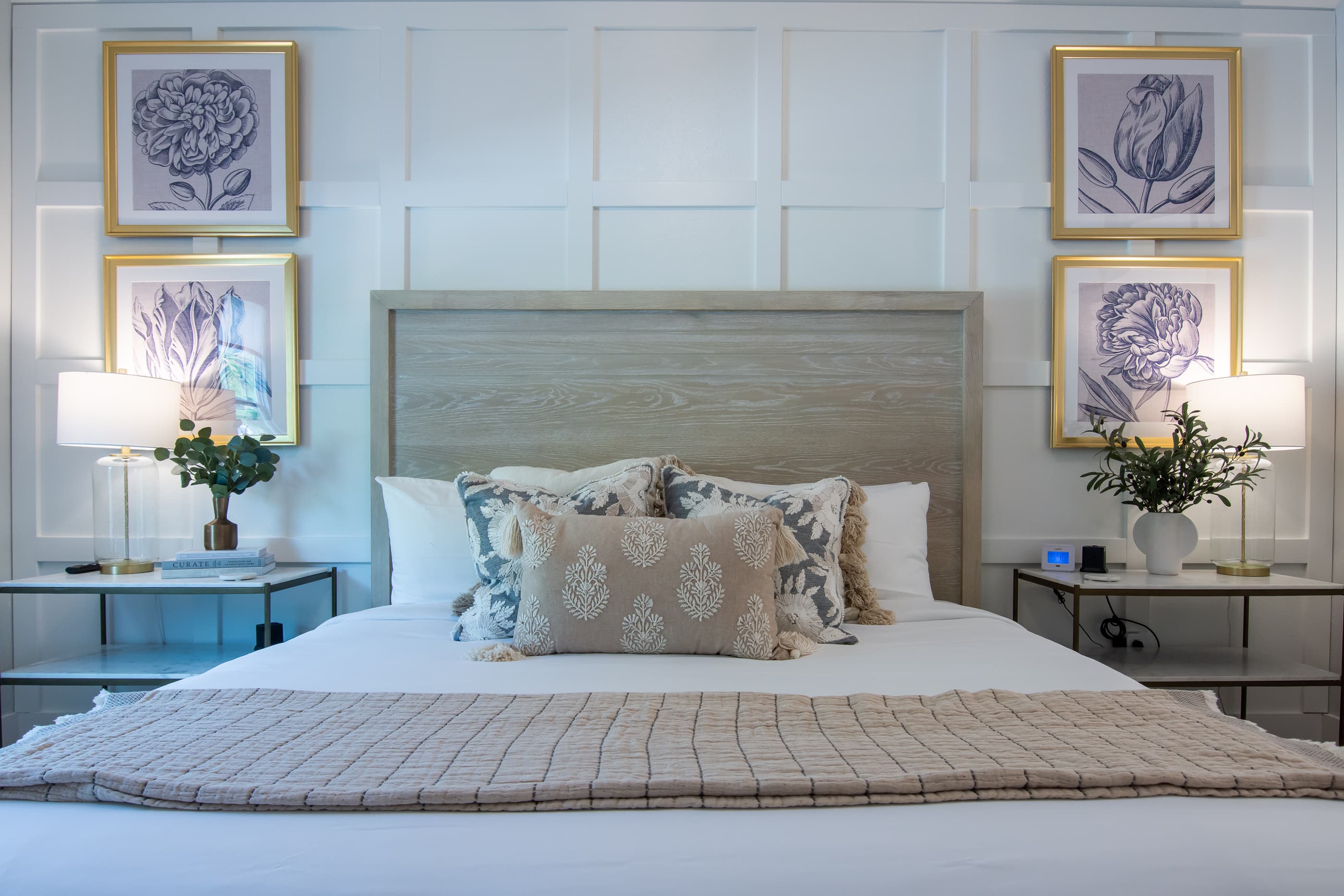 Bedroom 3- Upper level room with inviting king bed
