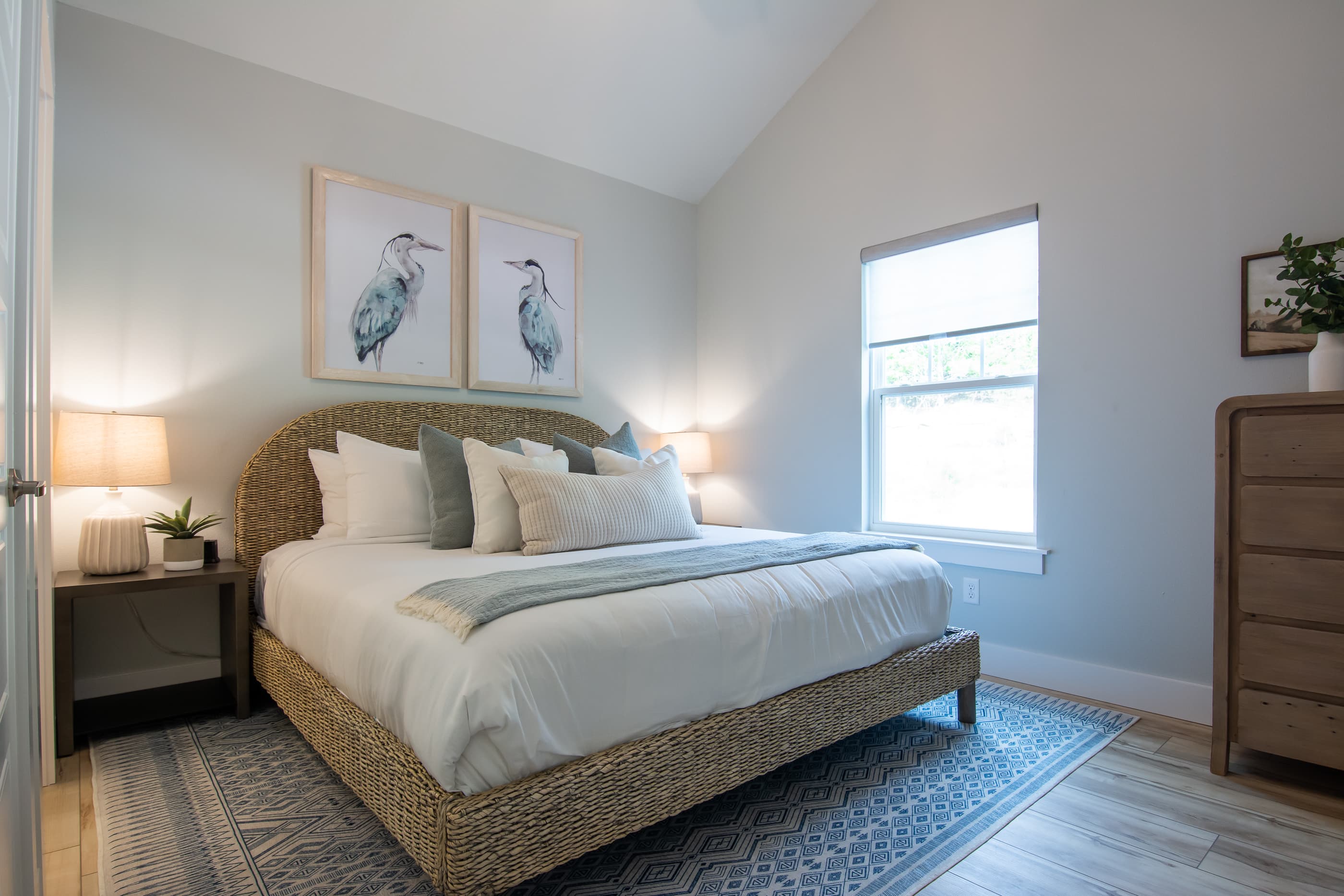 Bedroom 4- Upper level bedroom with ample room around bed