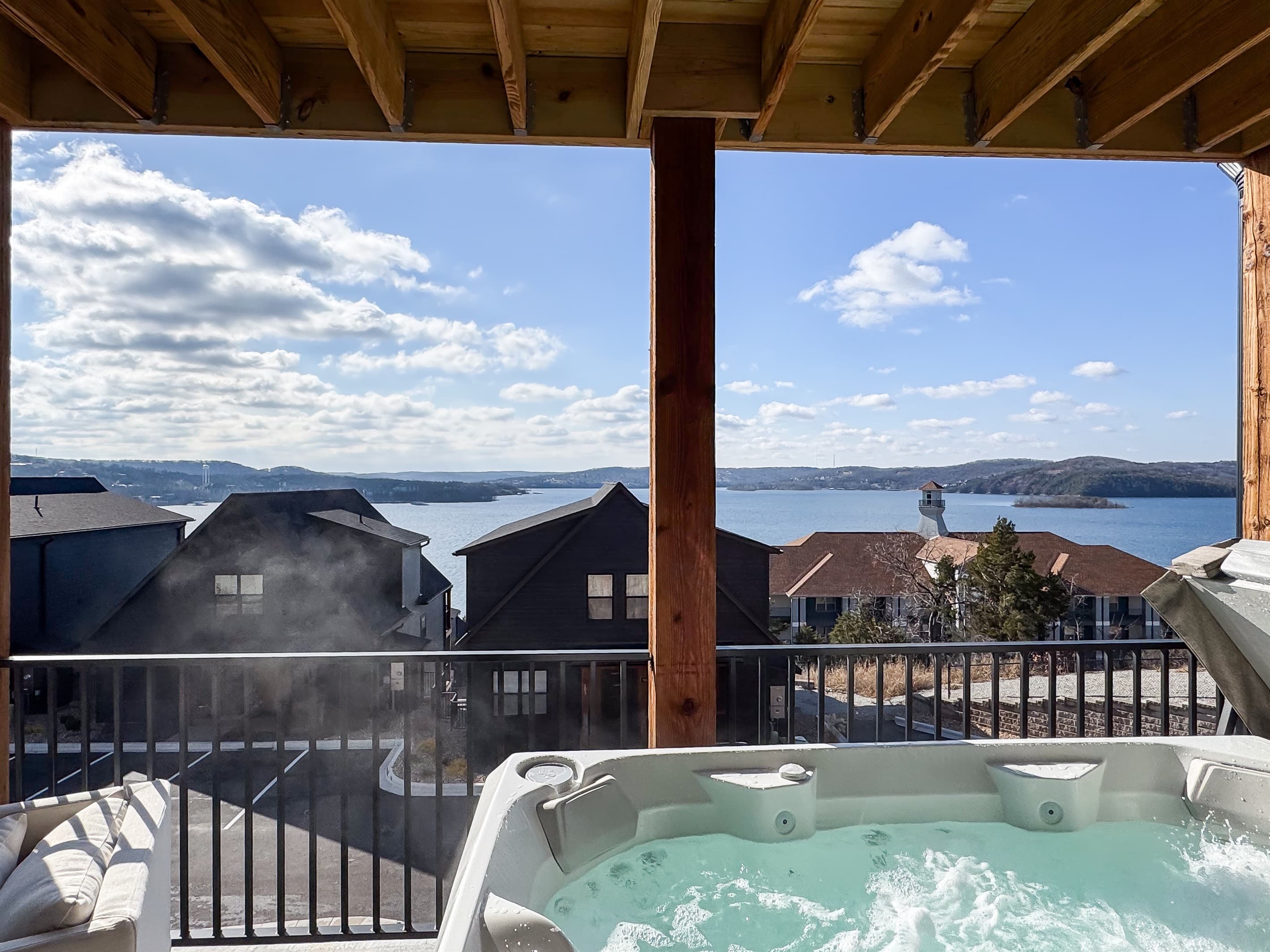 Hot tub views