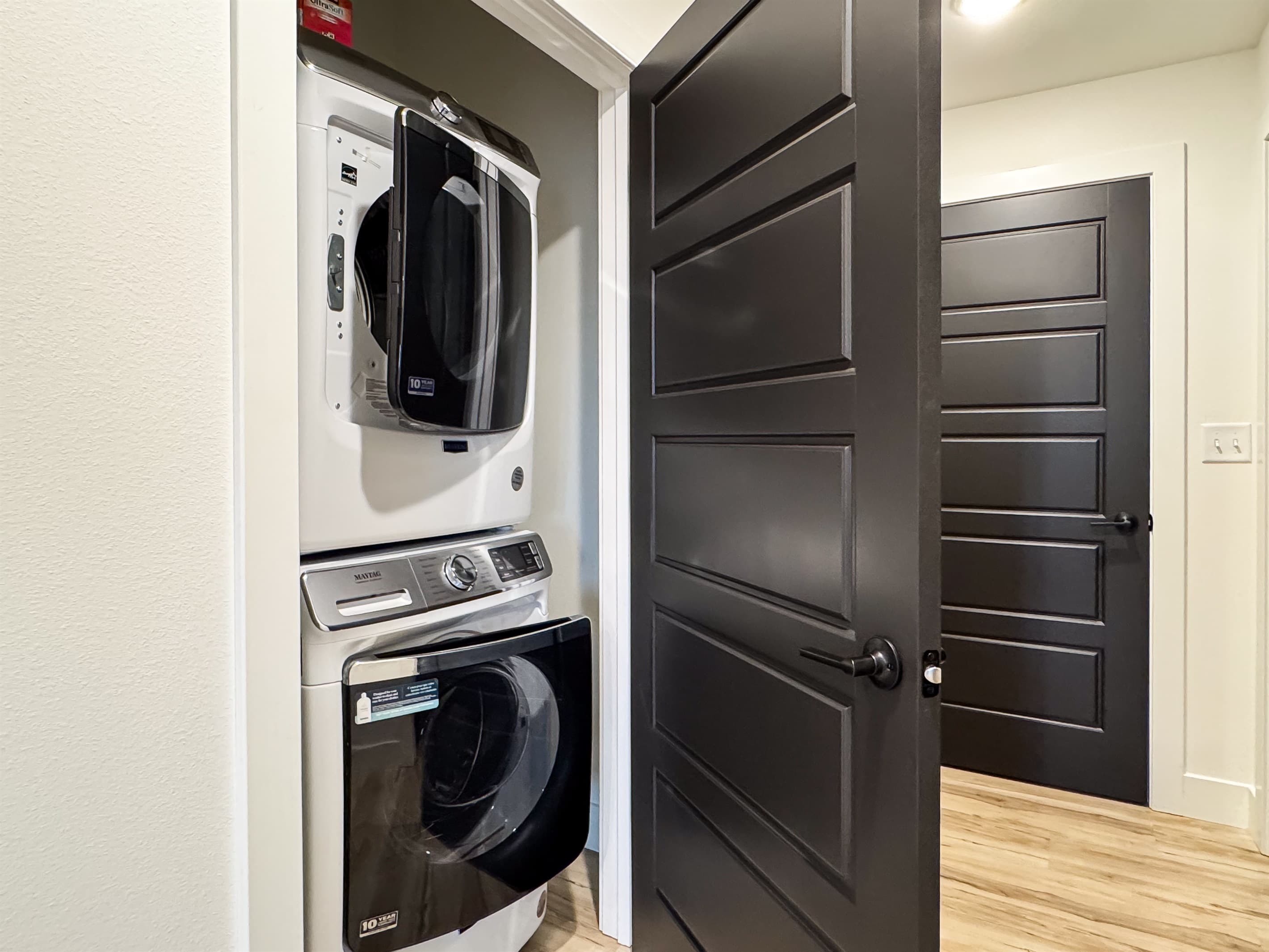 Washer and dryer for guests to use