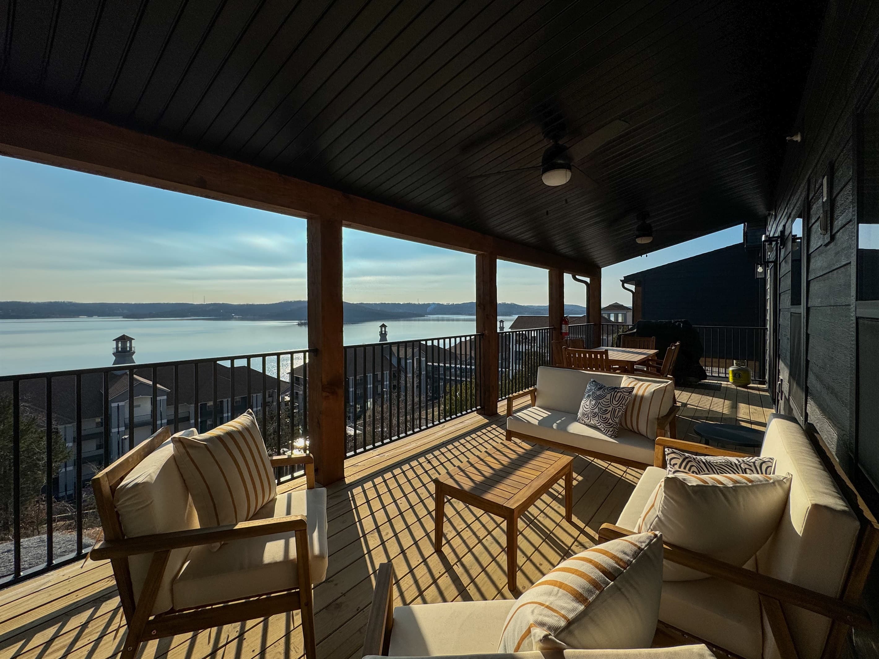 Beautiful view from the seating area