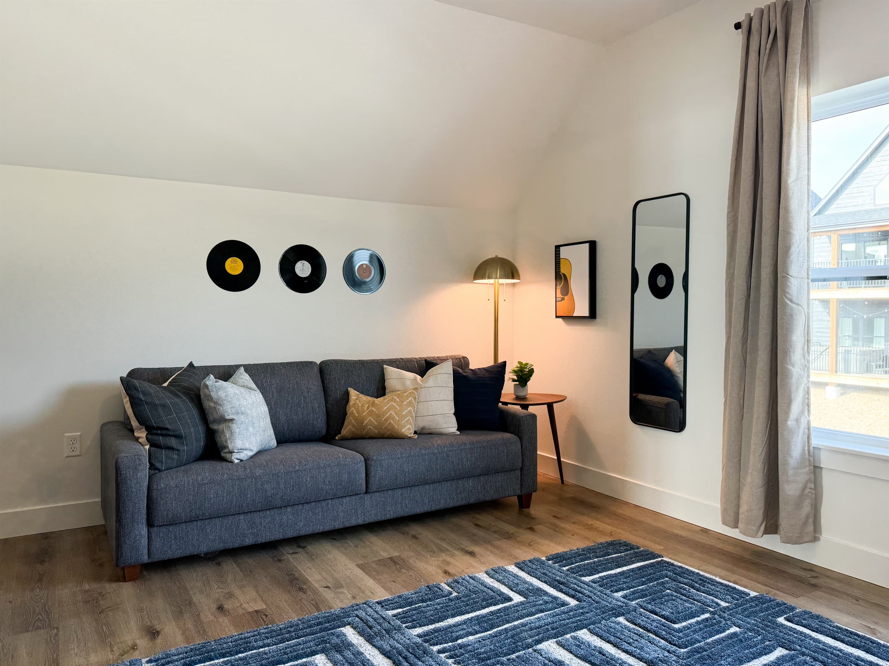 Bedroom 6: King sofa sleeper and full length mirror