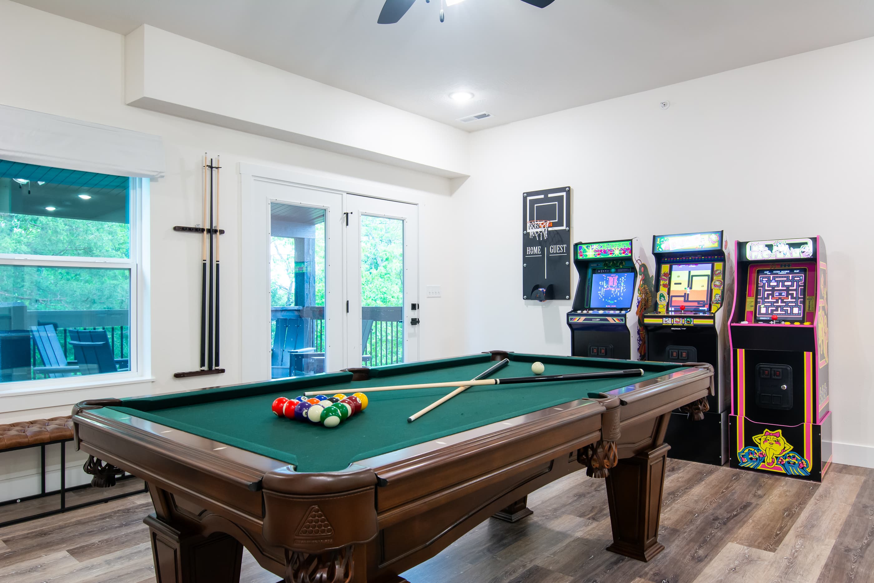 Game room for the whole family to enjoy