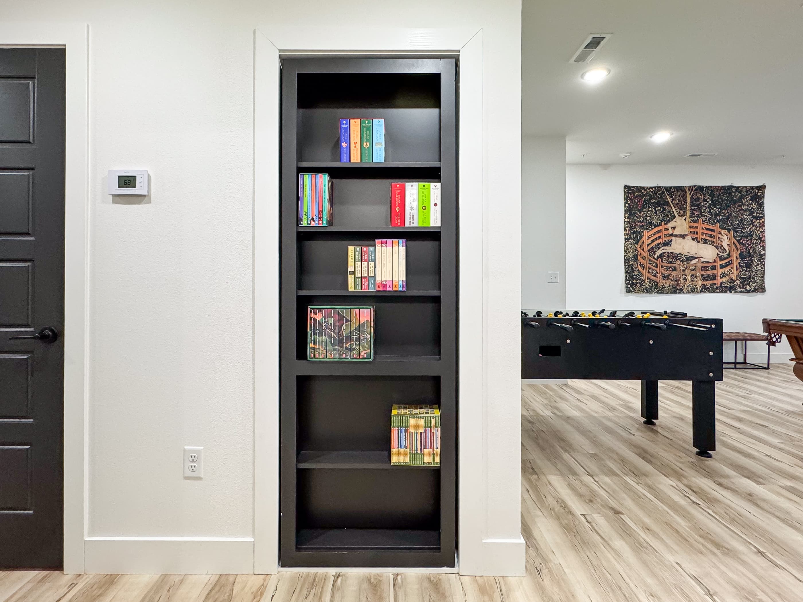 Magical hidden nook on lower level