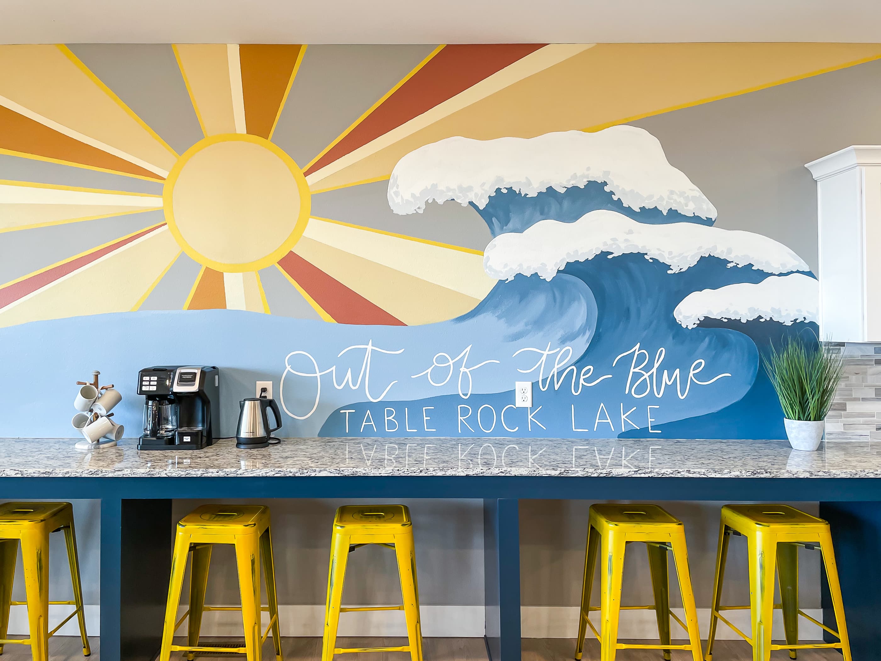 "We highly recommend staying at Out of the Blue!" Shelley and family