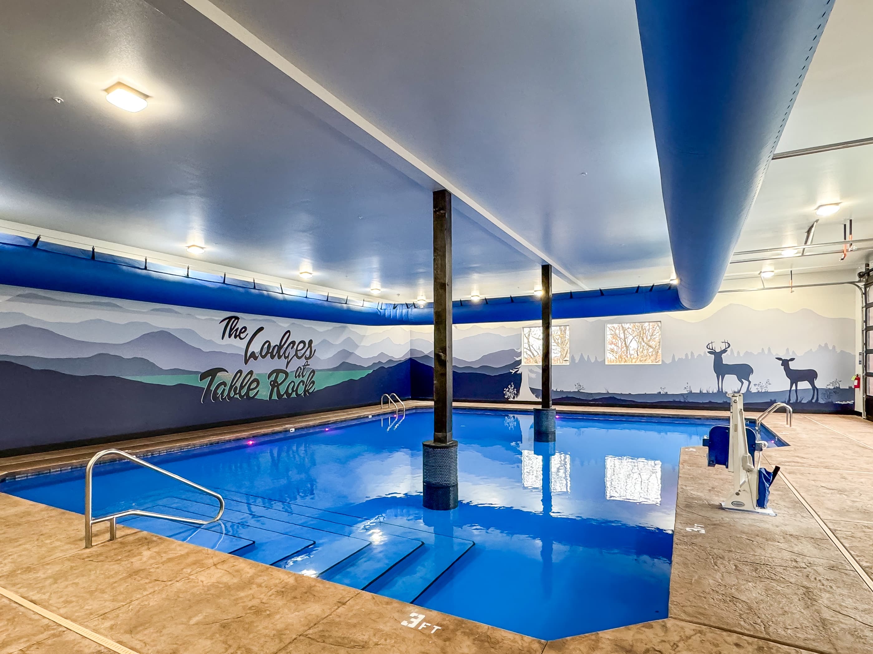 Indoor neighborhood pool