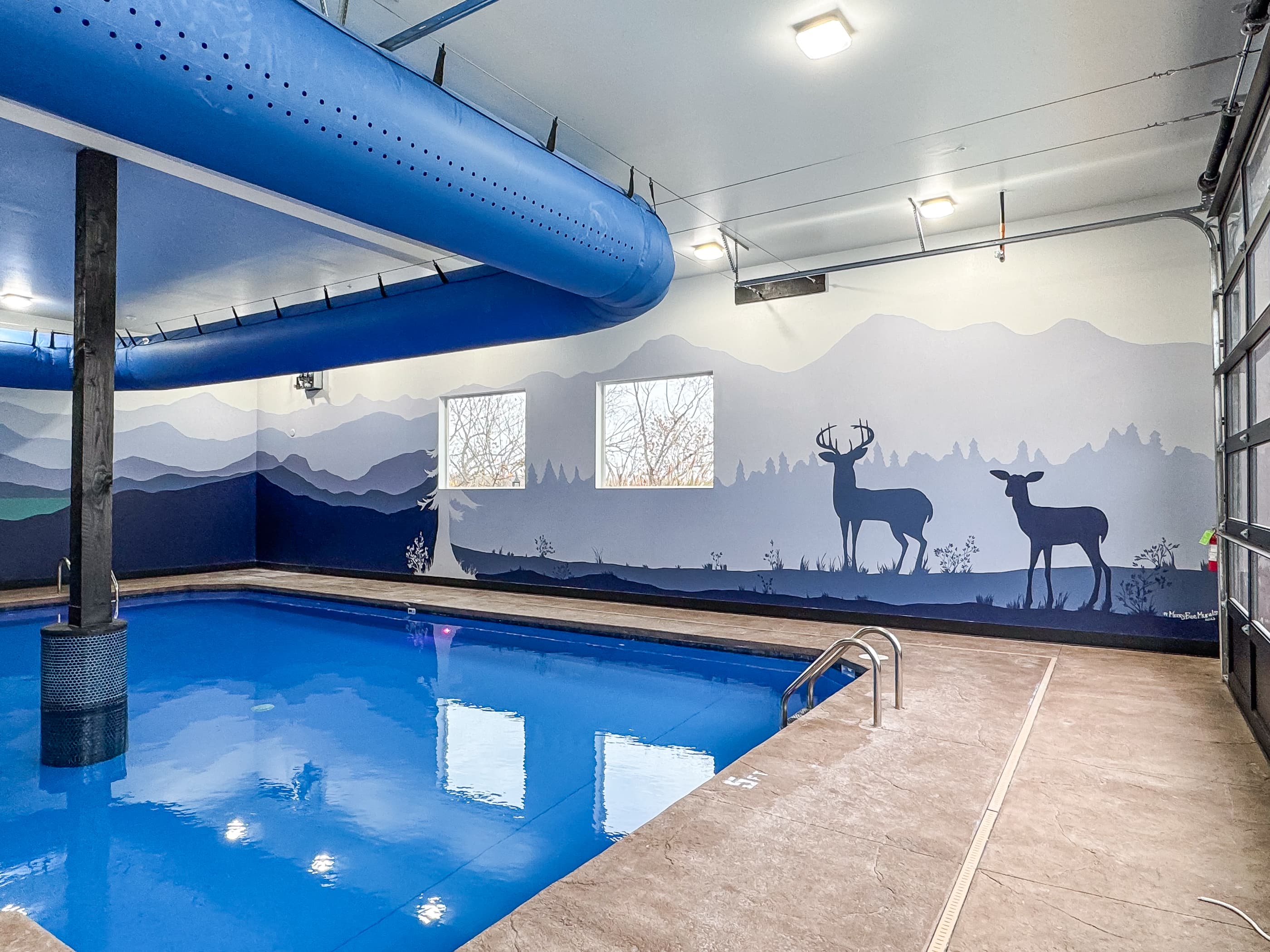 Indoor neighborhood pool