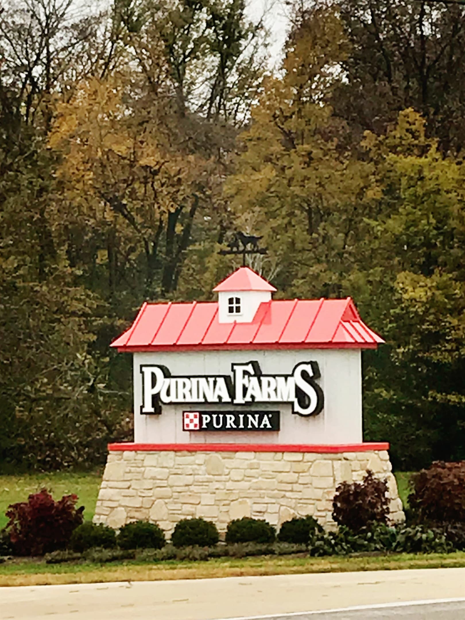 Purina Farms is only 10-12 minutes away
