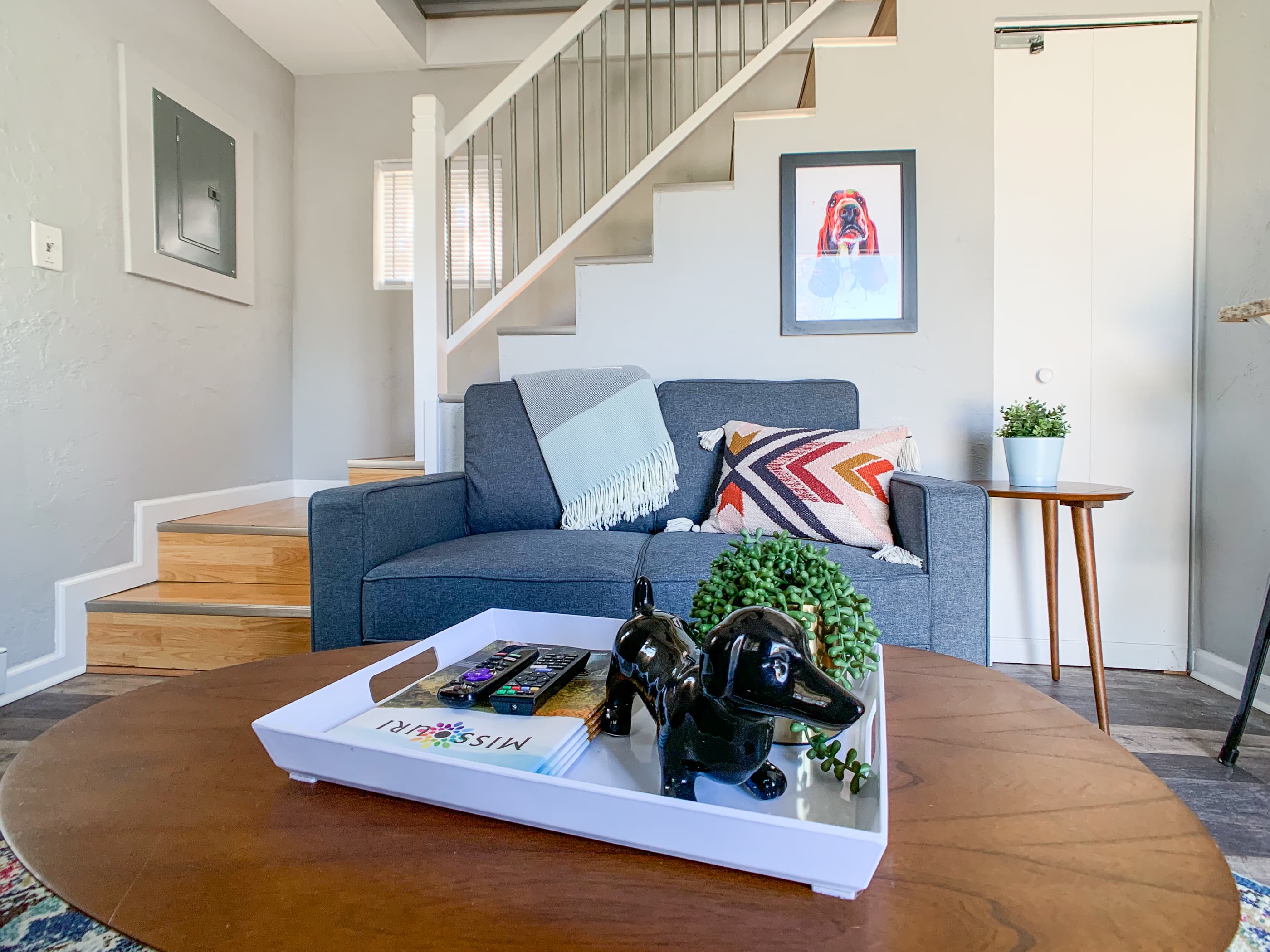 Welcome to the Hound Haus - a tiny house near Villa Ridge and WashMo