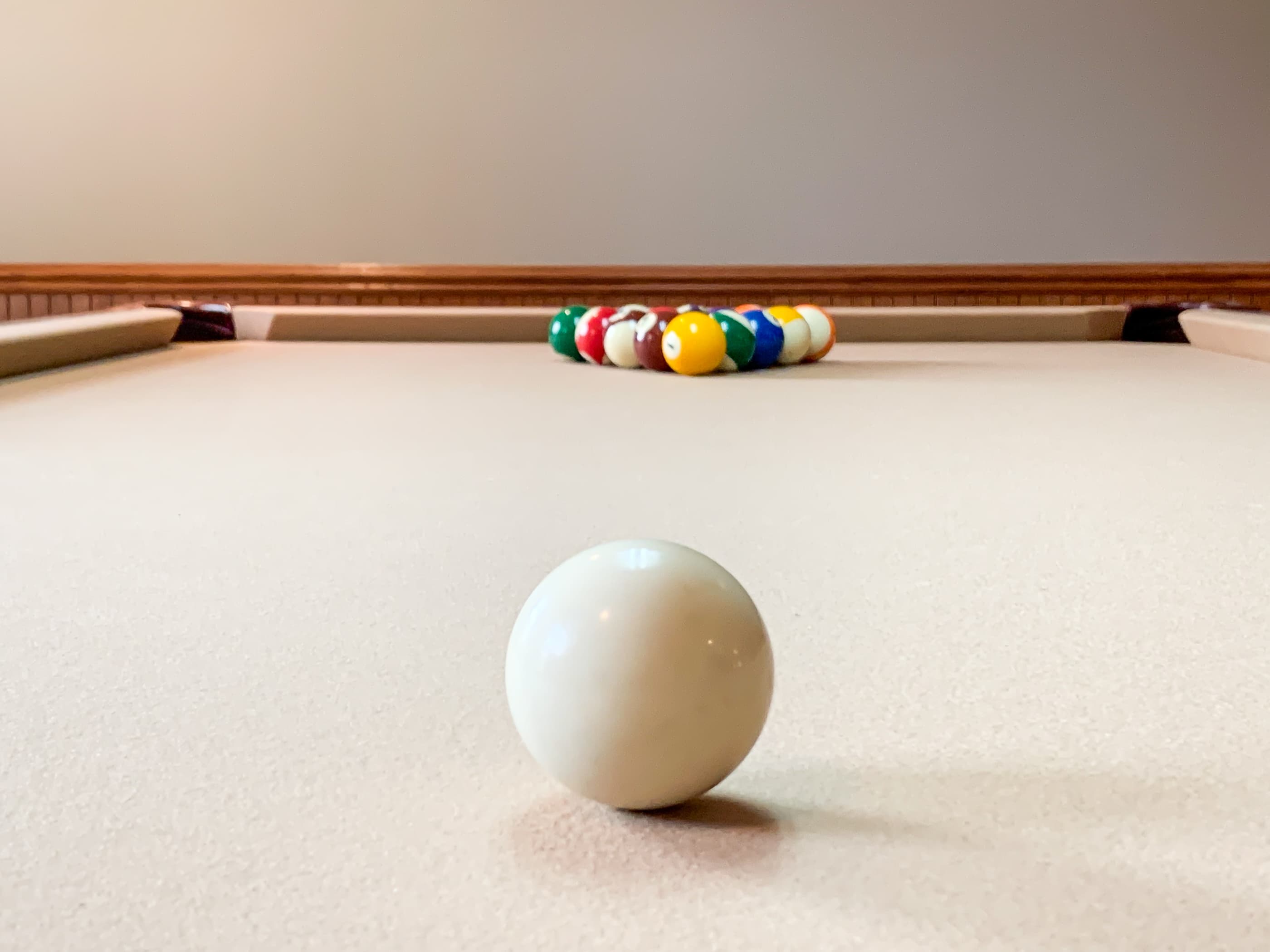 OPTIONAL ADD ON: Spacious game room above the garage that includes a pool table for family/friend game nights.
