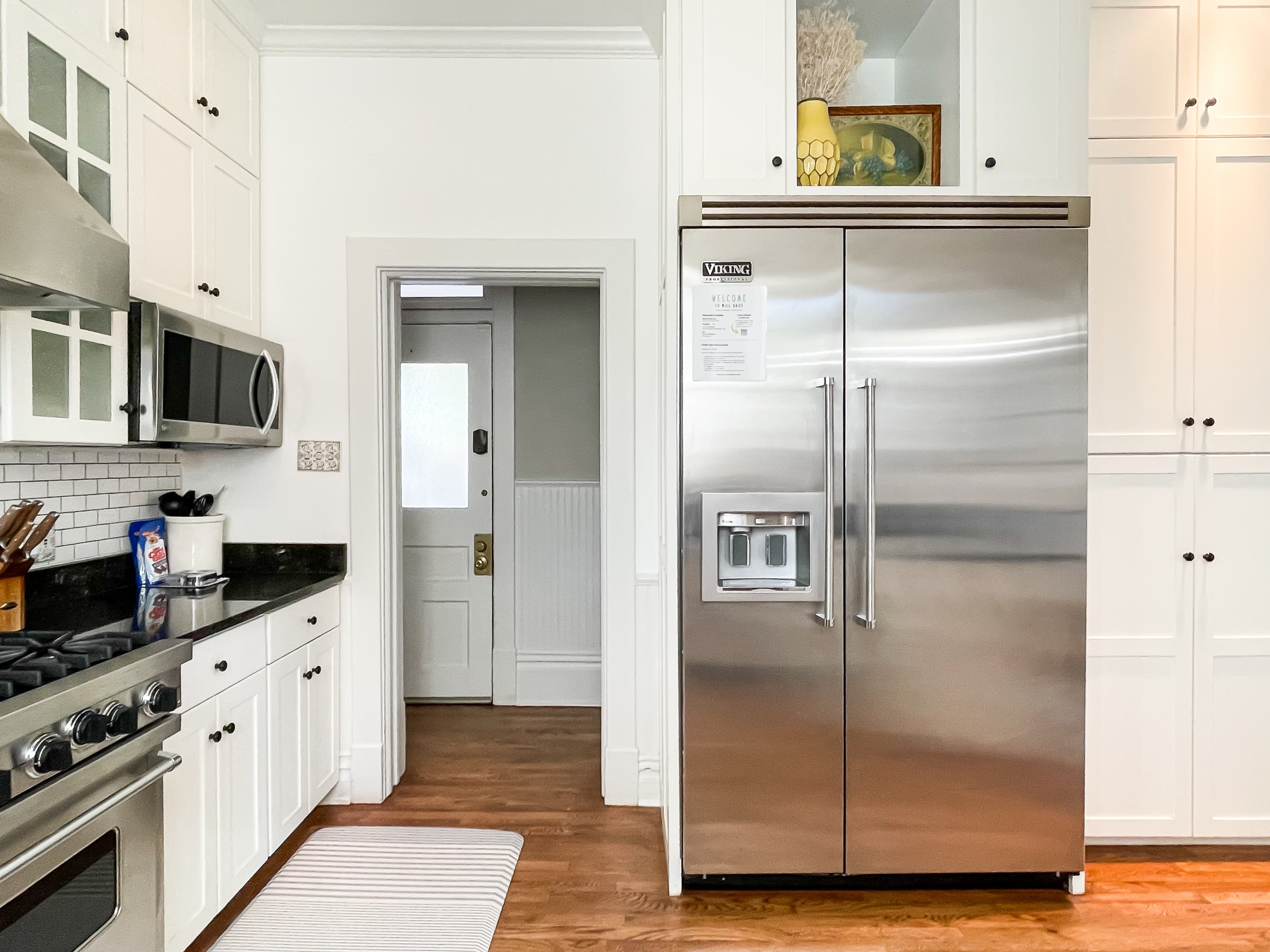 Full equipped kitchen at the Mill Haus