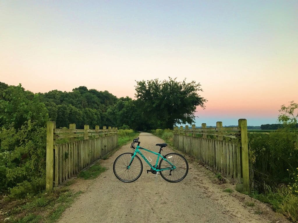 Bring your bicycles to ride the Katy Trail while you stay at the Katy Haus