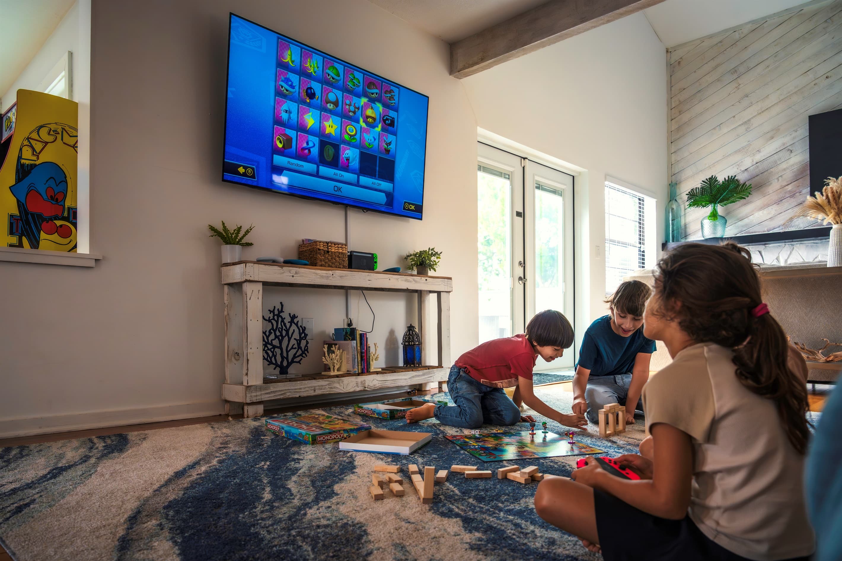 Space to relax, play, and make memories together.