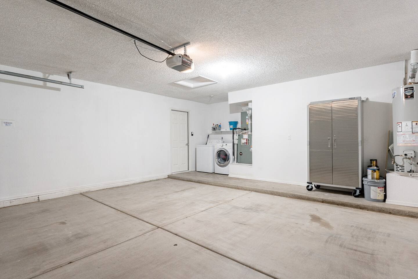 Perfect Escape -Two-car garage with washer and dryer access.