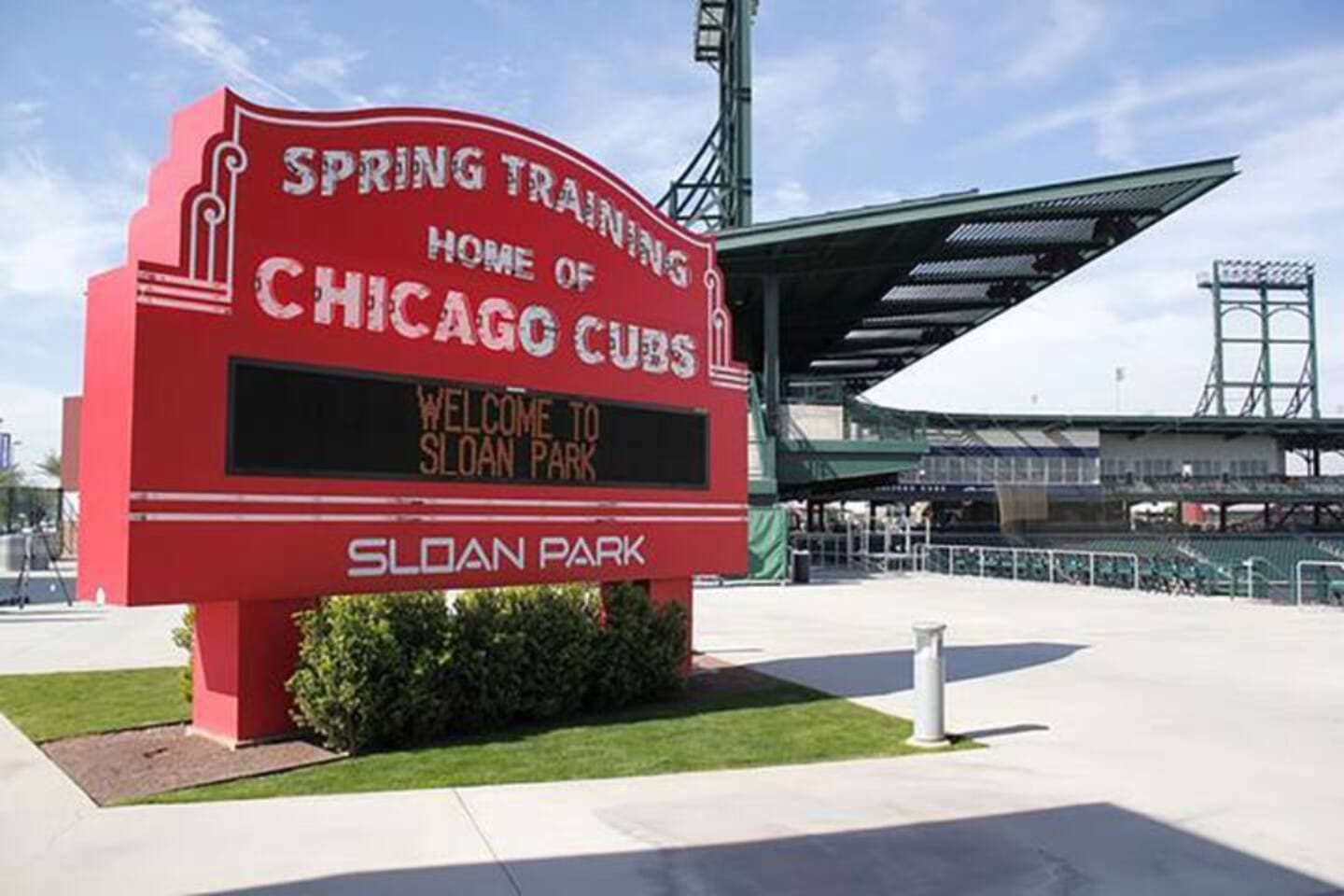 Sloan Park Home of the Chicago Cubs