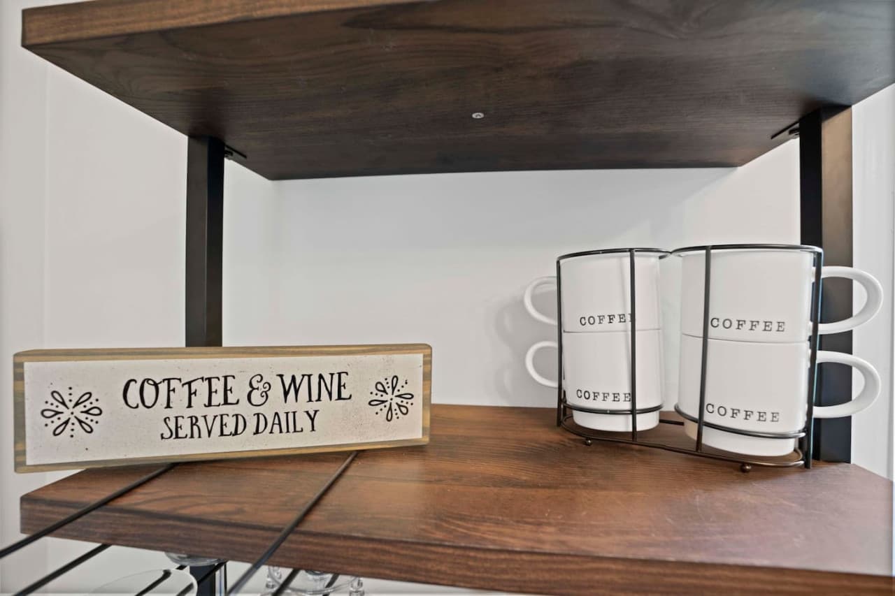 Coffee by day, wine by night