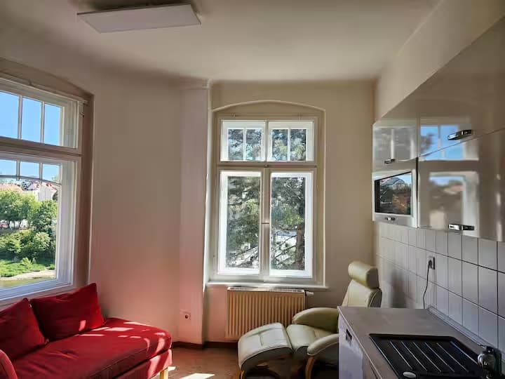 Küche mit Aussicht
