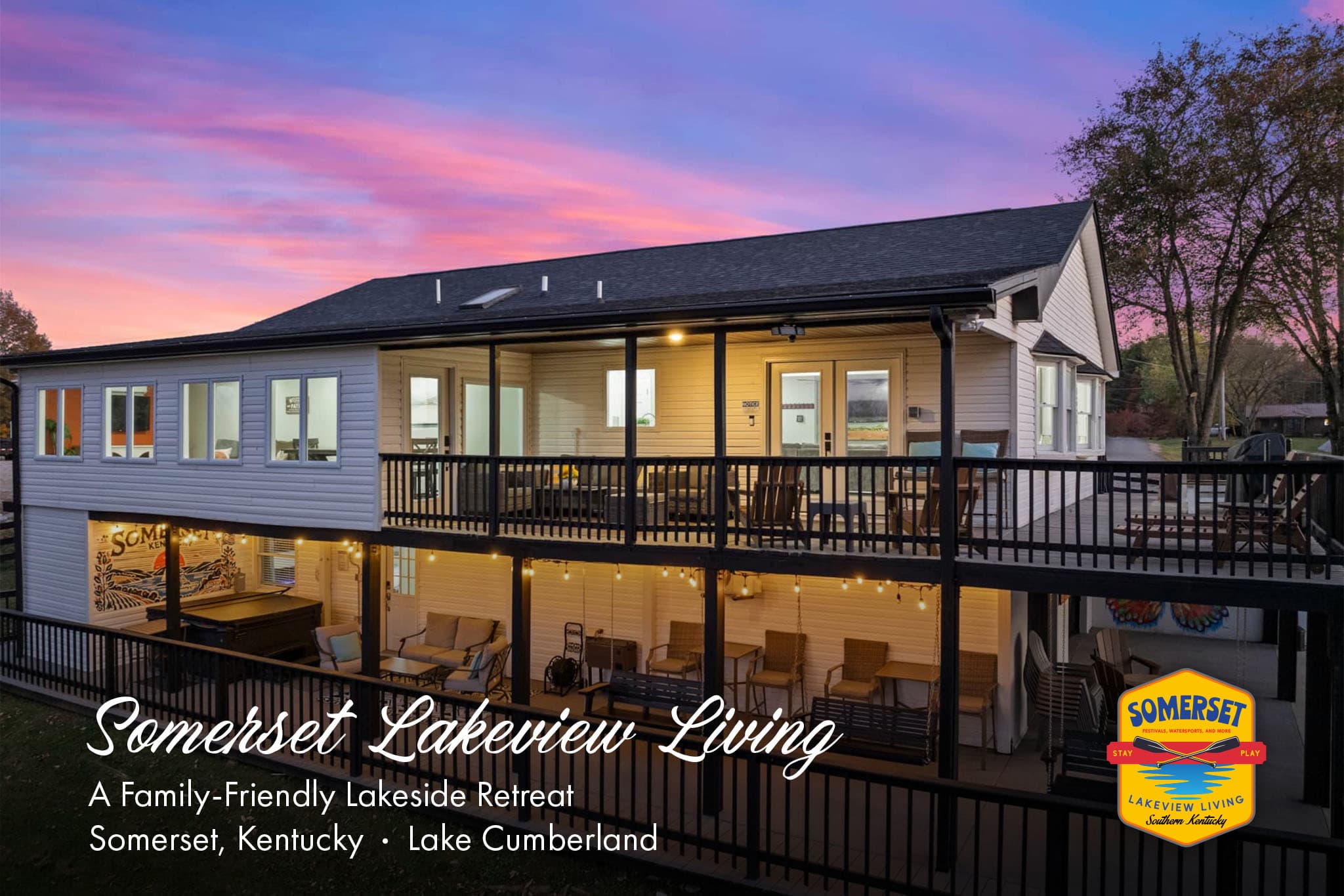 Front-row seat to peaceful lake views—perfect for relaxation and enjoying nature's beauty.