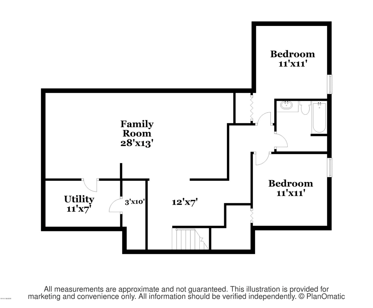 Floorplan Basement