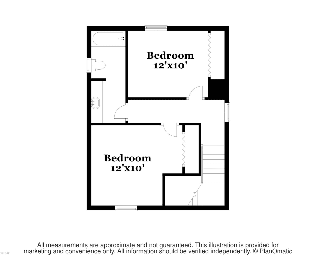 Floorplan Upstairs