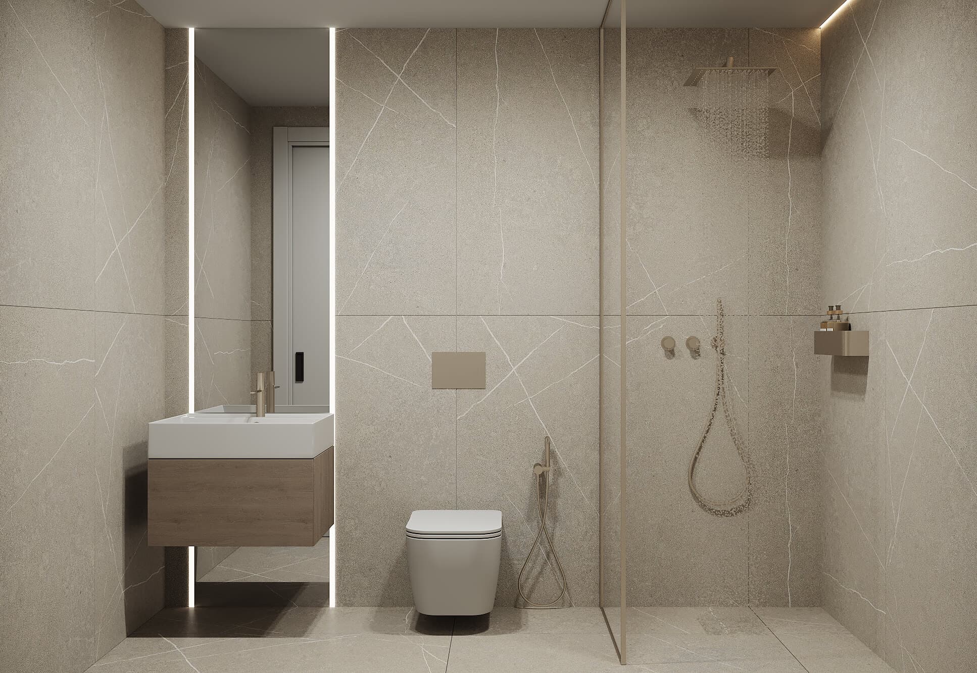 05 AZULIS Delleterme Suitts Bathroom Olbia Sardinia by RENTAL12